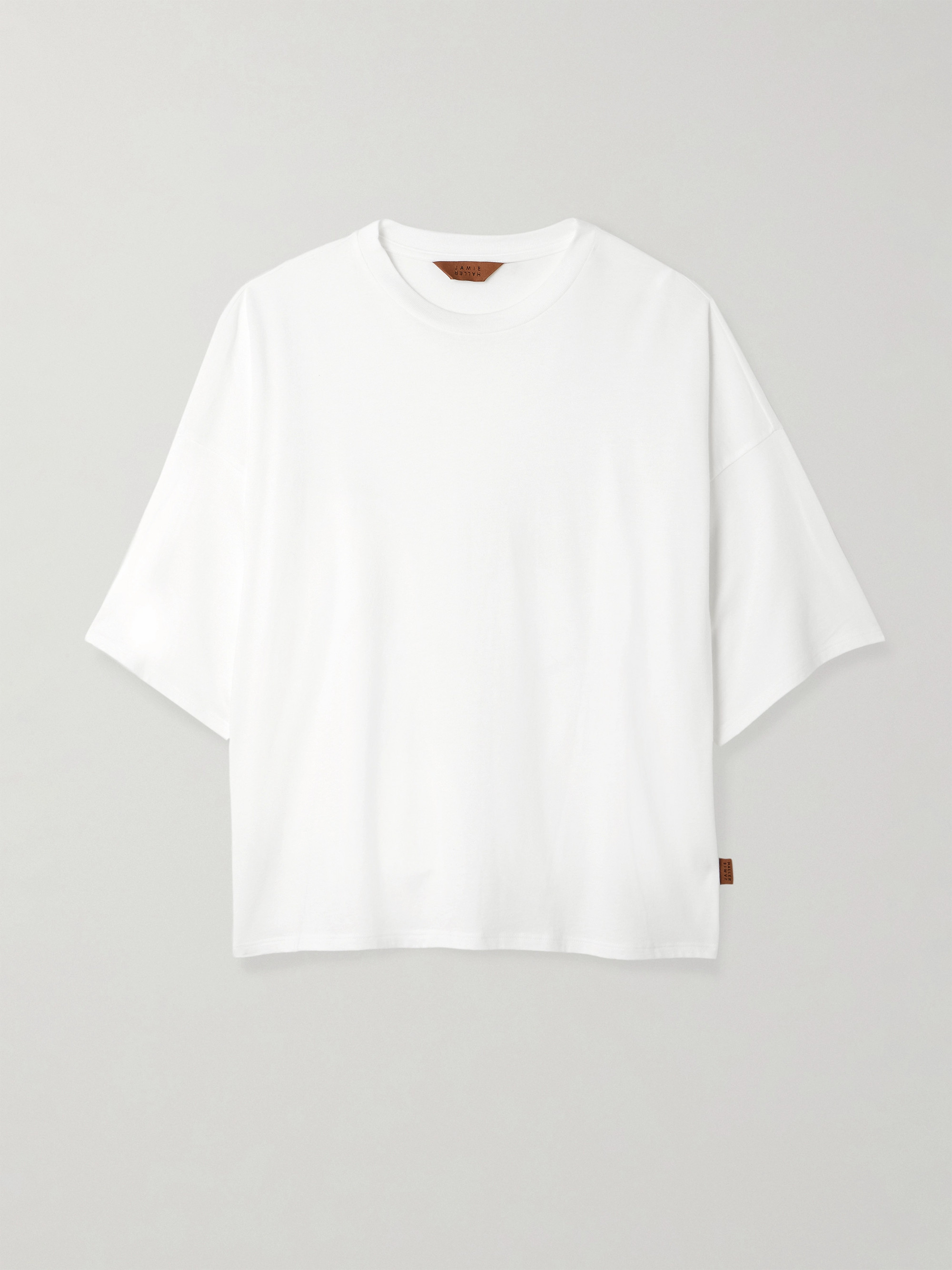 Jamie Haller The Draped Tee cotton and modal-blend jersey T-shirt