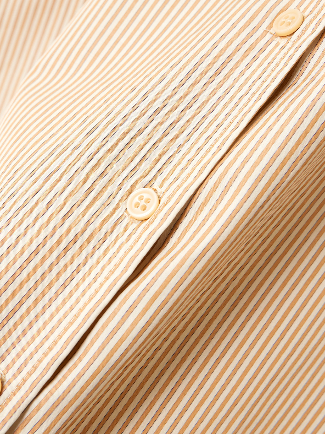 The Tipped Weekend Striped Supima Cotton-Poplin Shirt