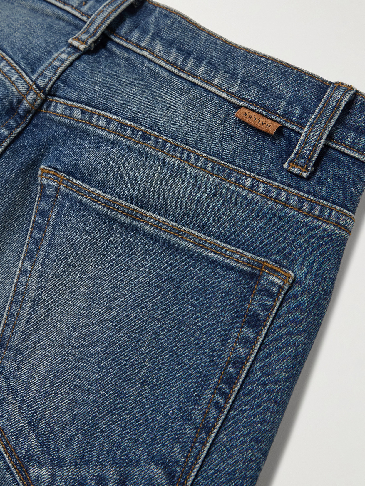 The Freddie Mid-Rise Slim-Leg Jeans