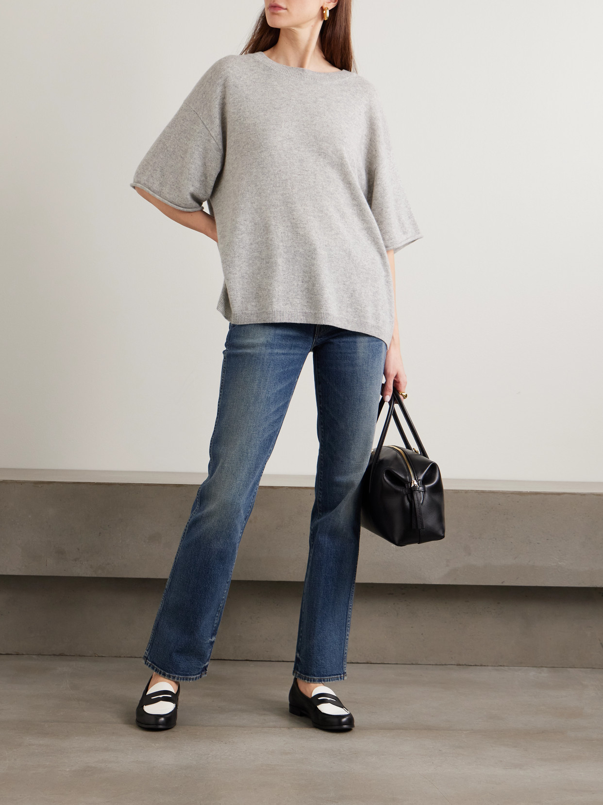 The Freddie Mid-Rise Slim-Leg Jeans