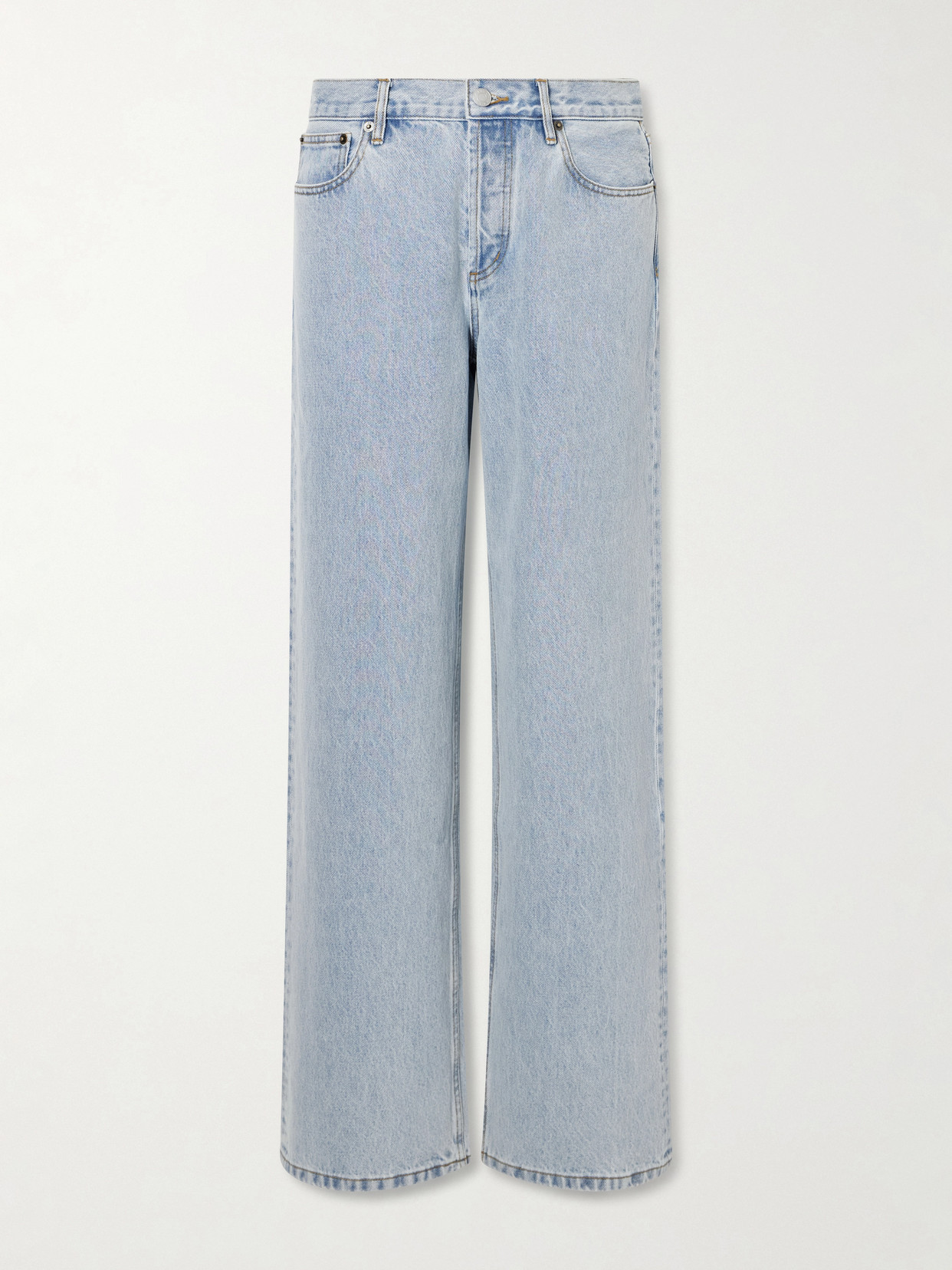 Still Here Everyday Straight-leg Jeans In Blue