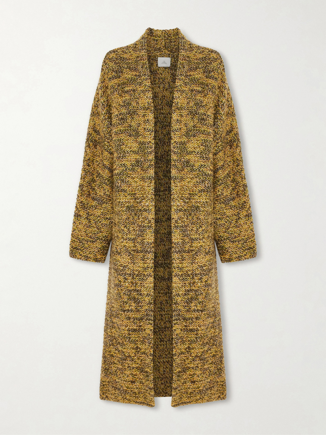 The Elder Statesman Lisa Cashmere Cardigan In Brown