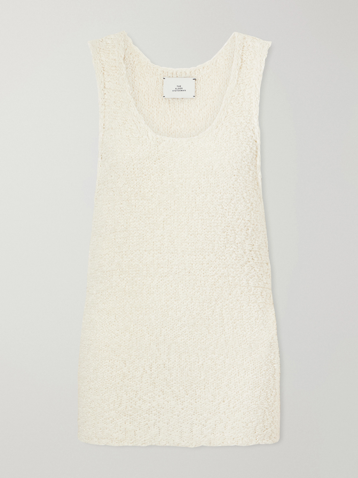Ella Silk, Cashmere And Linen-Blend Tank