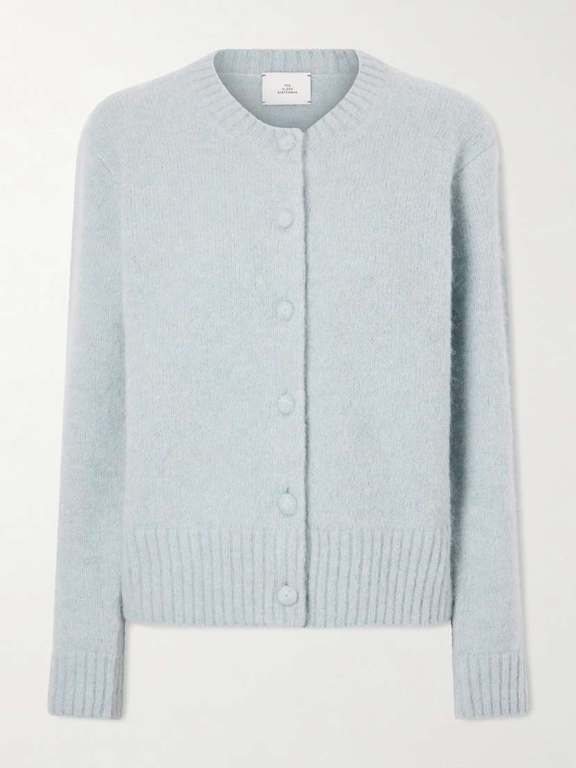 The Elder Statesman Indie Alpaca-blend Cardigan