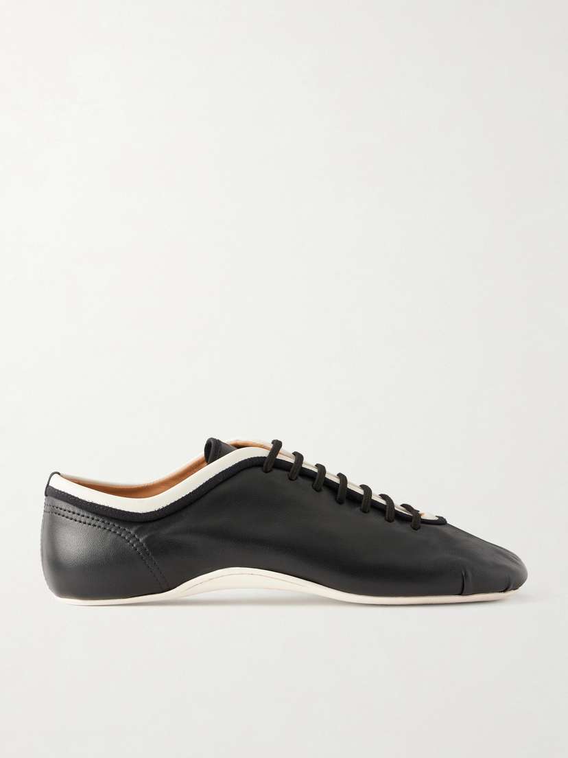 Dries Van Noten Leather Sneakers