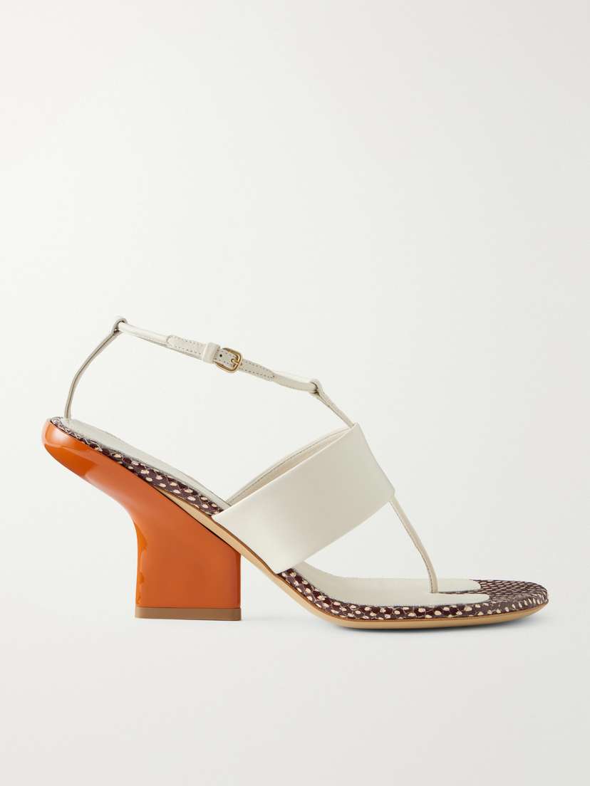 Dries Van Noten Leather Sandals