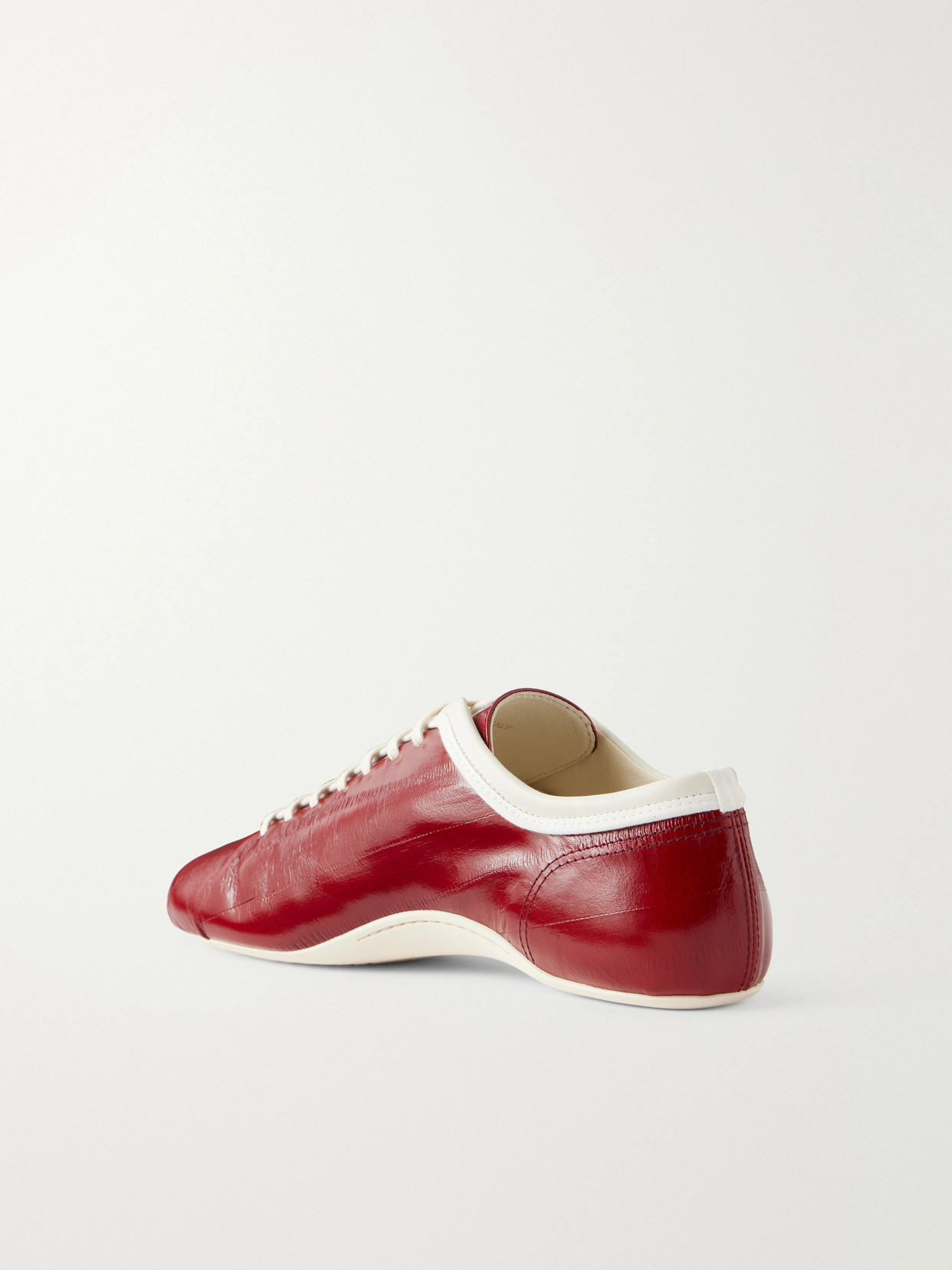Eel-Effect Sneakers