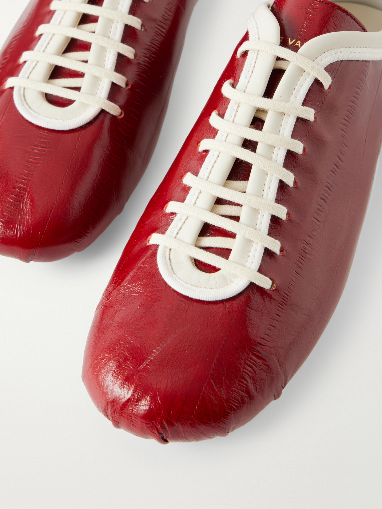 Eel-Effect Sneakers