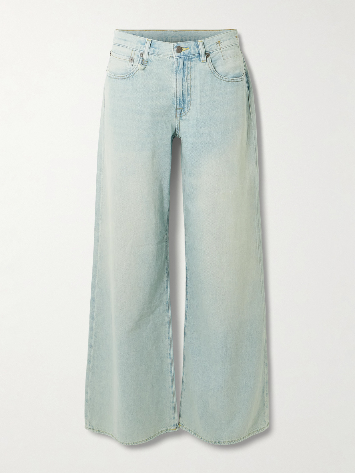 R13 D'arcy Flared Jeans In Blue