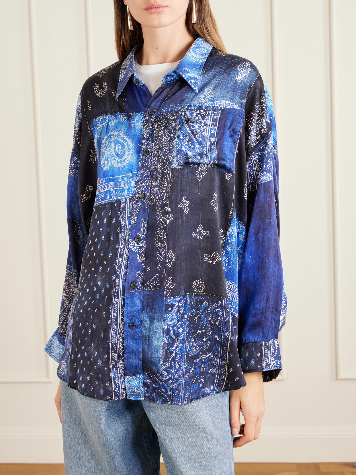 Bandana-Print Shirt