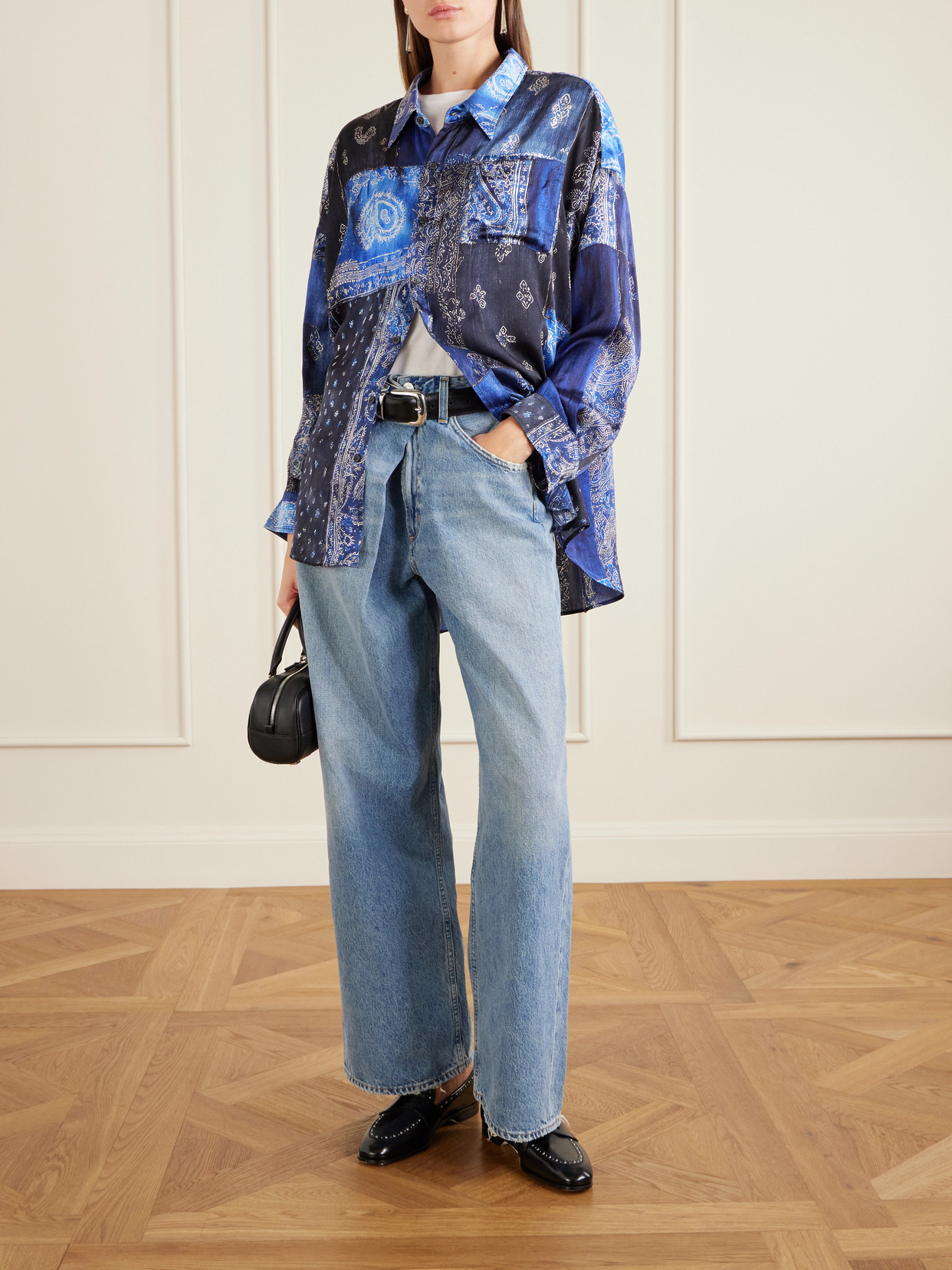 Bandana-Print Shirt