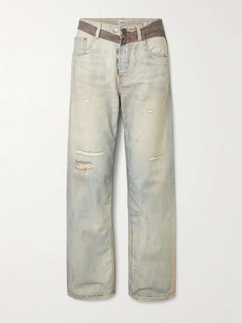 Haikure Bonnie Distressed Mid-rise Jeans