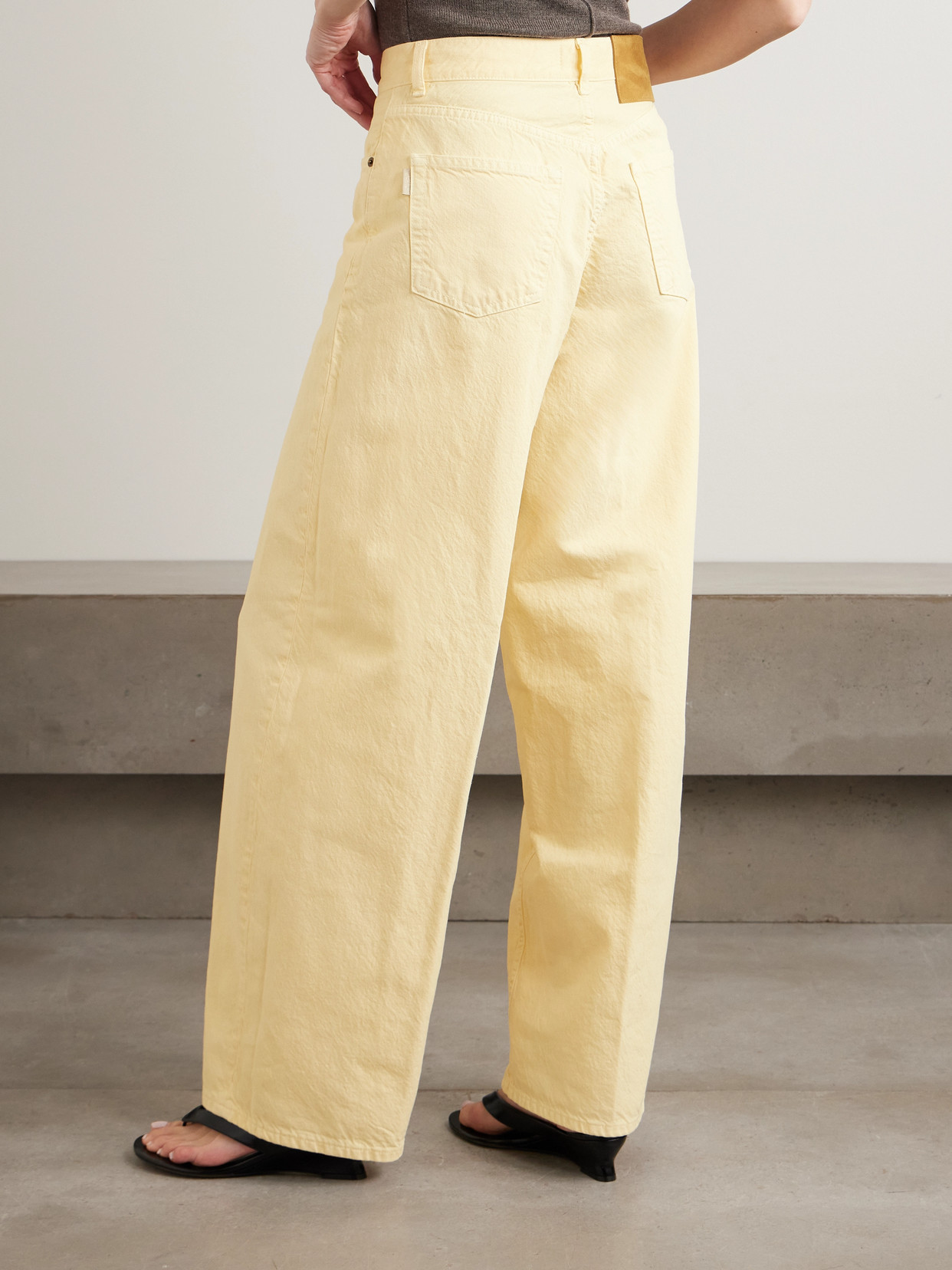Bethany Mid-Rise Wide- Leg