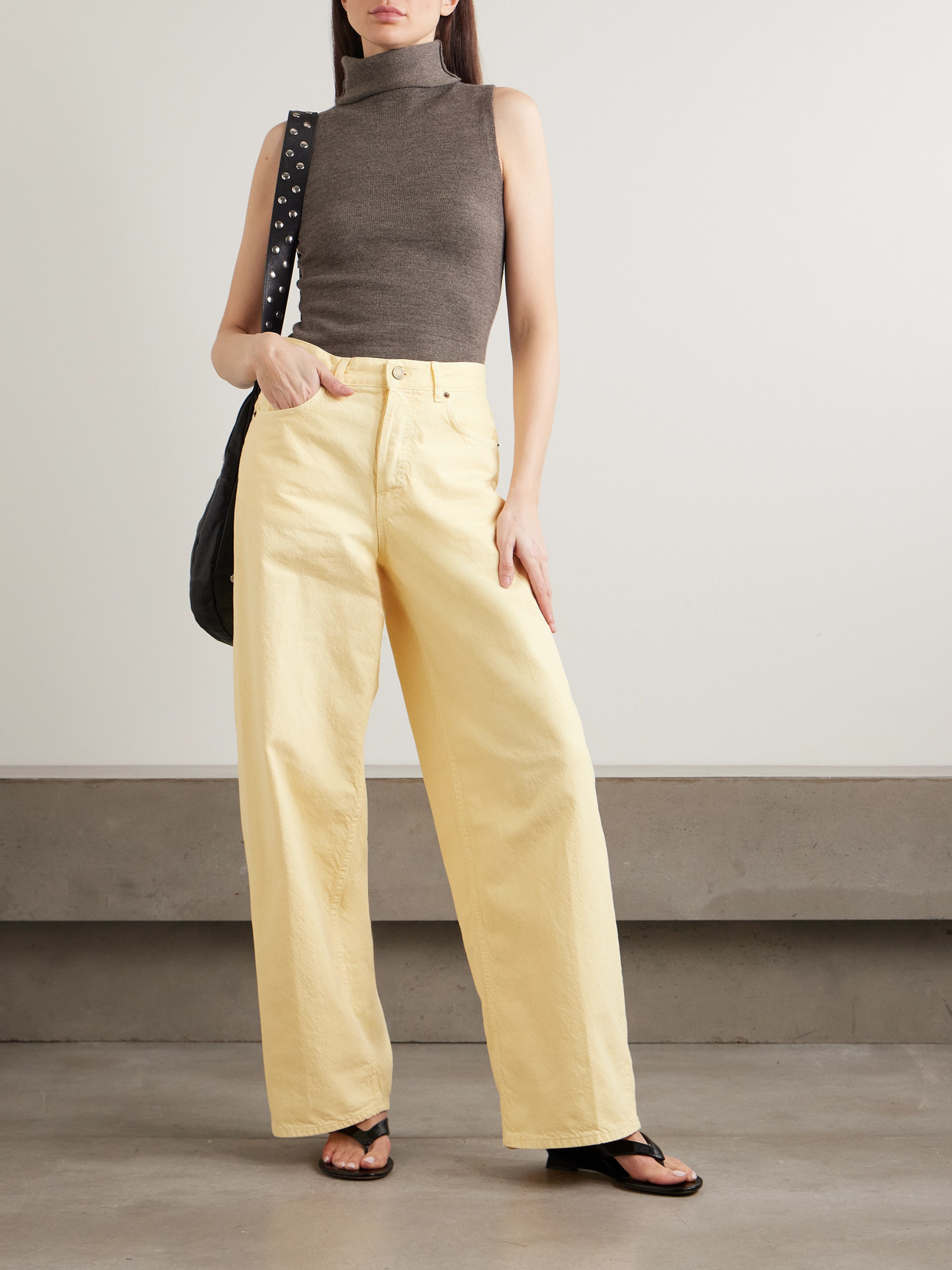 Bethany Mid-Rise Wide- Leg