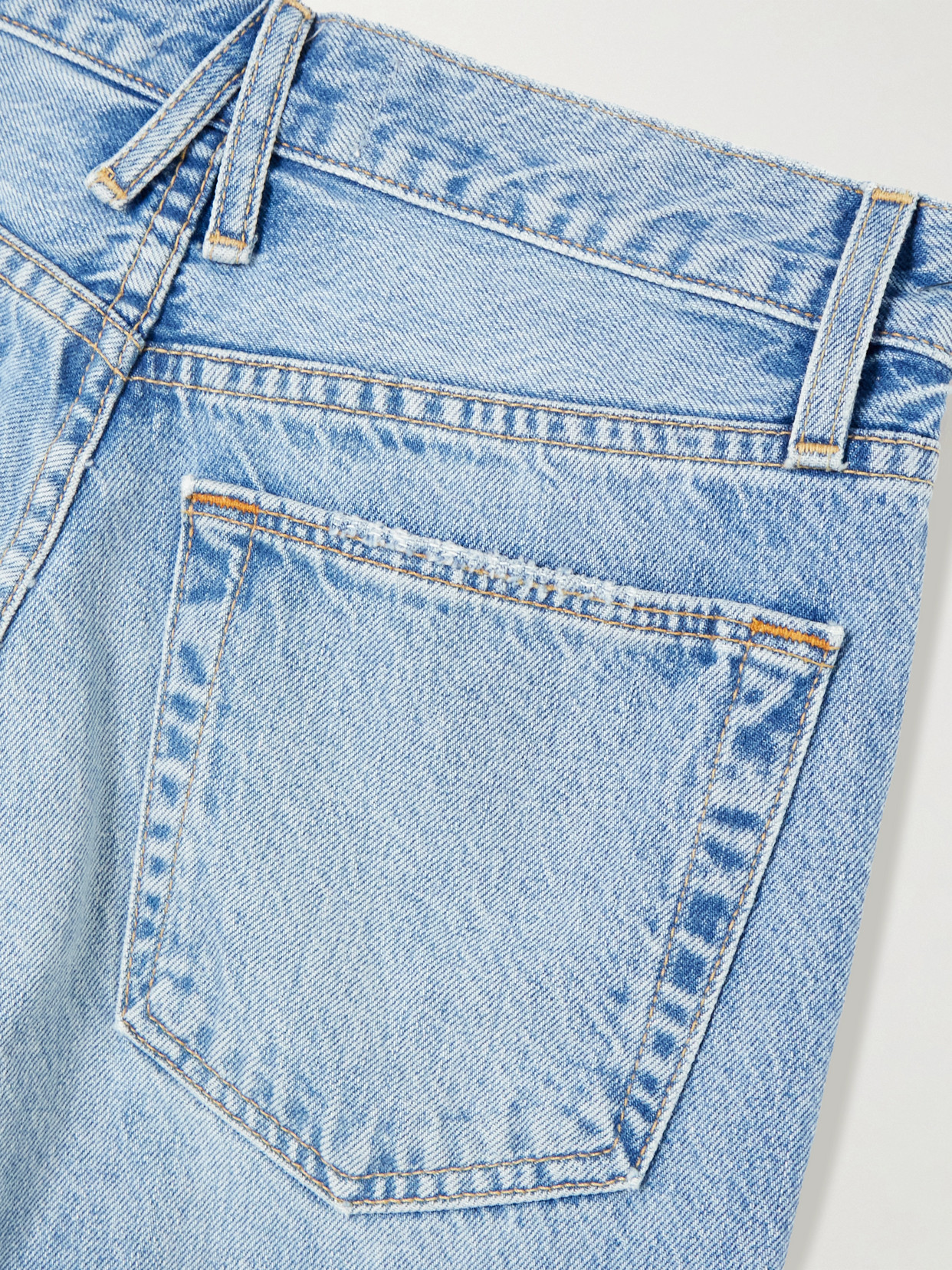Kendra High-Rise Straight-Leg Jeans