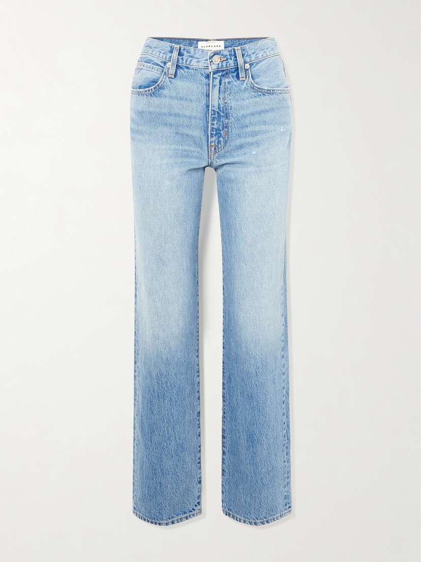 SLVRLAKE Kendra High-rise Straight-leg Jeans