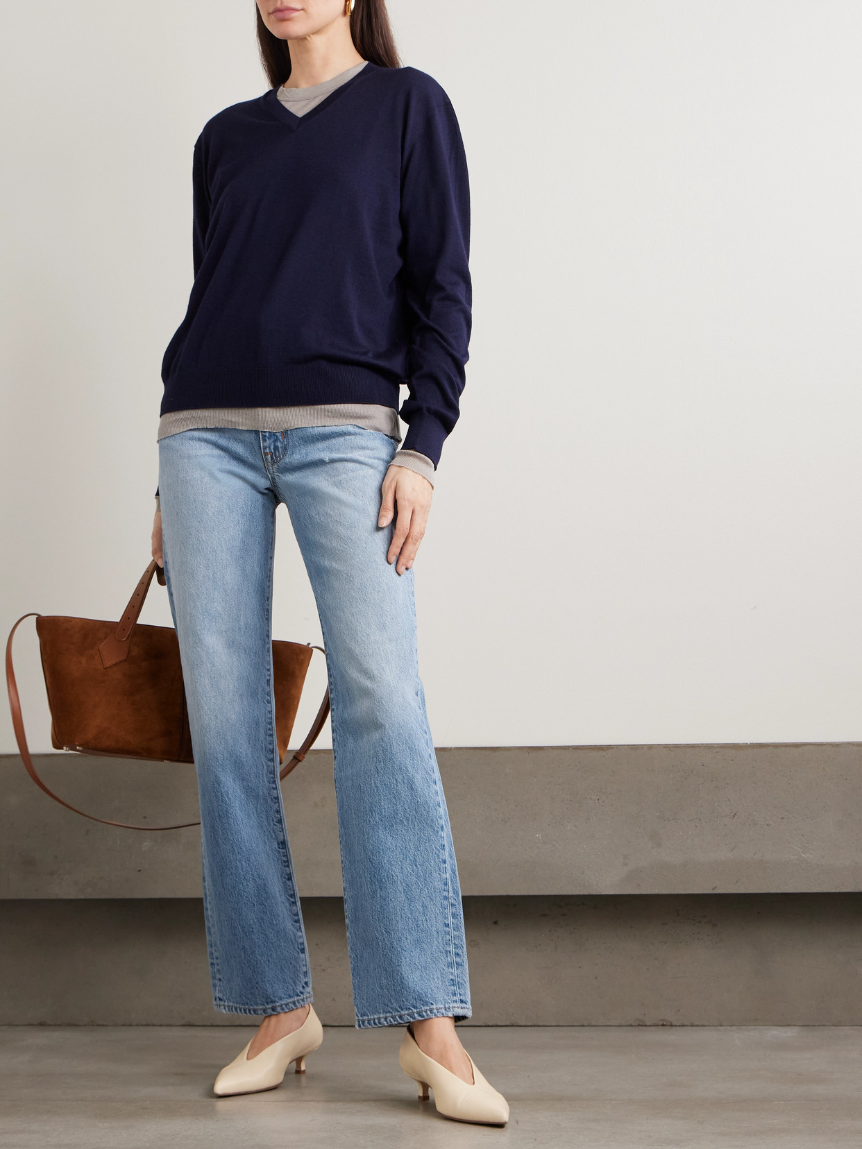 Kendra High-Rise Straight-Leg Jeans