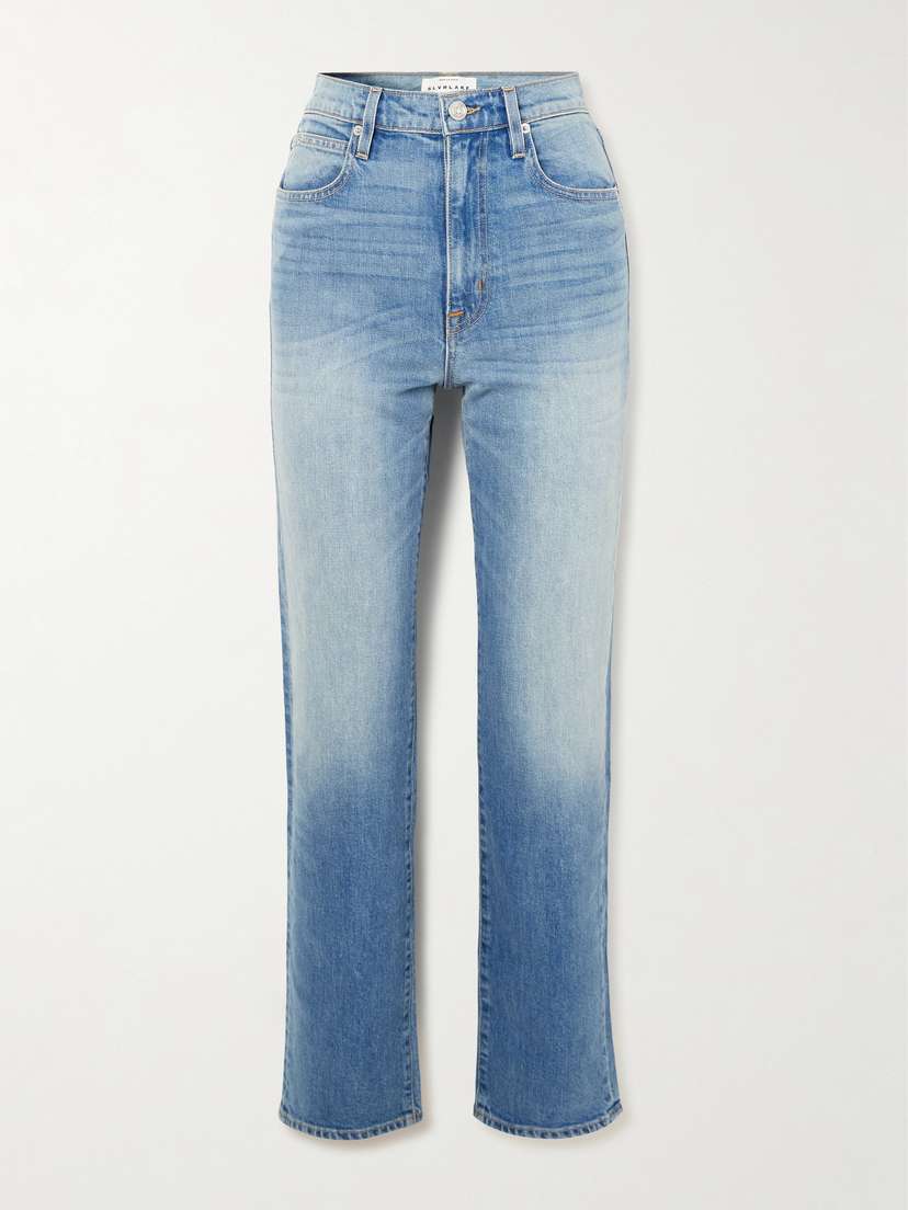 SLVRLAKE London High-rise Straight-leg Jeans