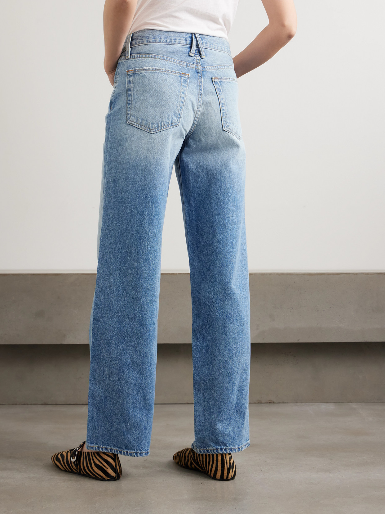 Jazmine Mid-Rise Wide- Leg