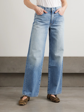 SLVRLAKE Jazmine mid-rise wide-leg jeans