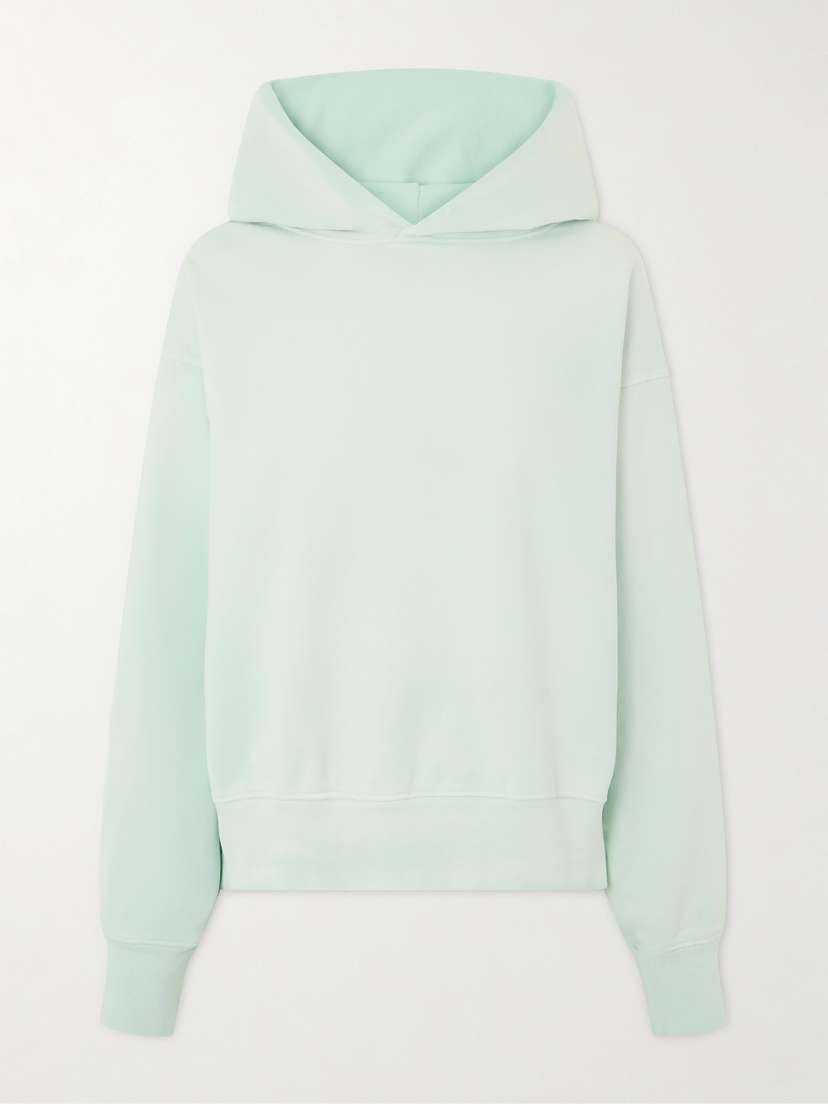 SLVRLAKE Cinch Cotton-jersey Hoodie