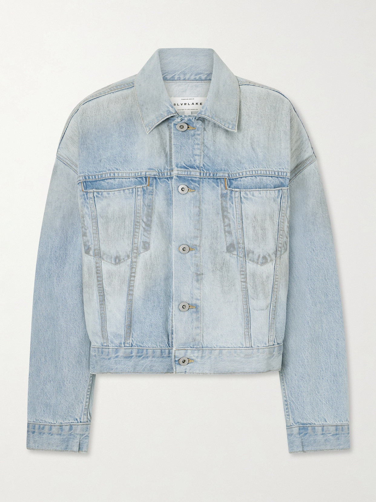 Slvrlake Boston Denim Jacket In Blue