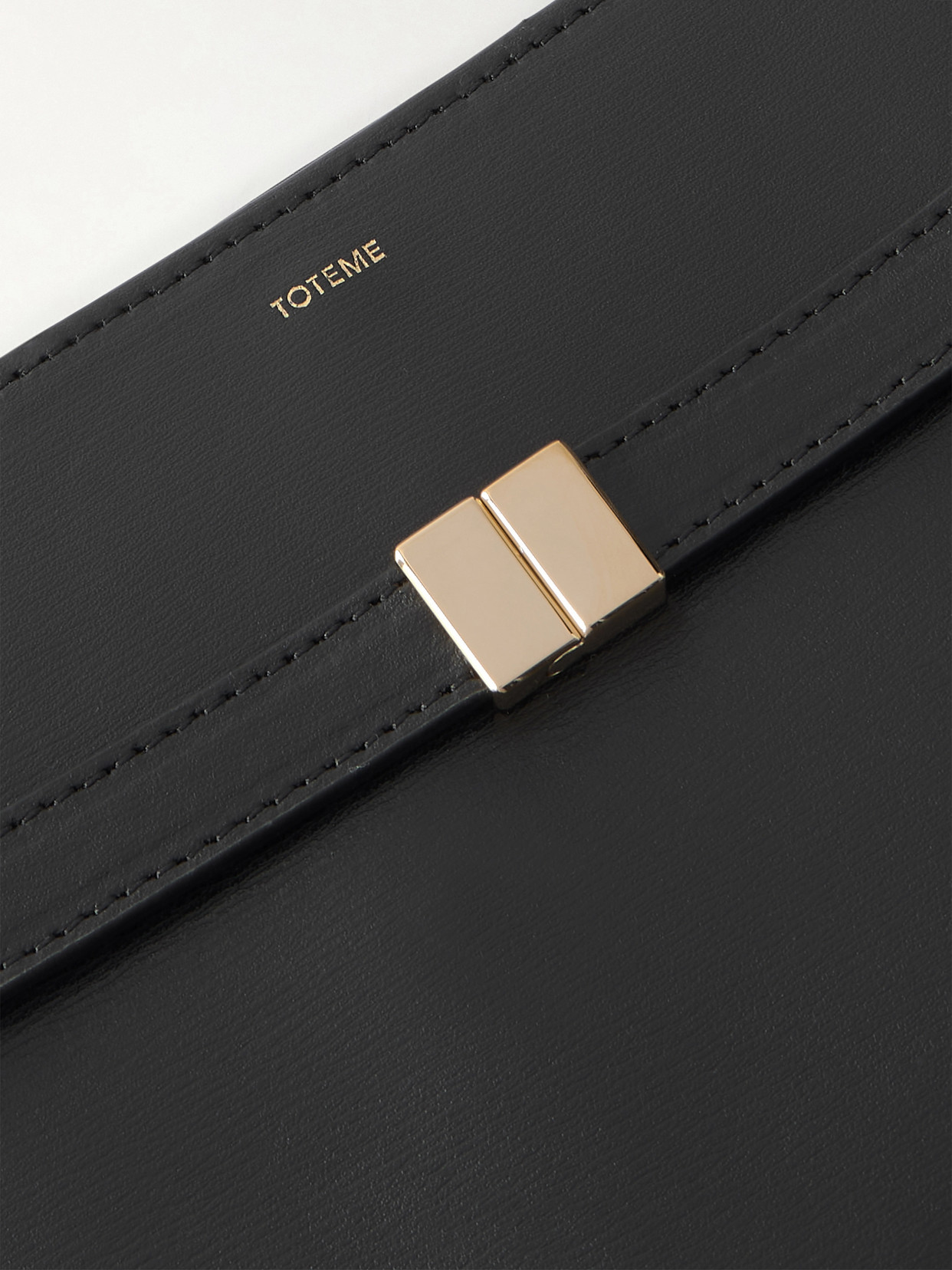 Totême Womens Toteme Belted Leather Cross Body Bag In Black