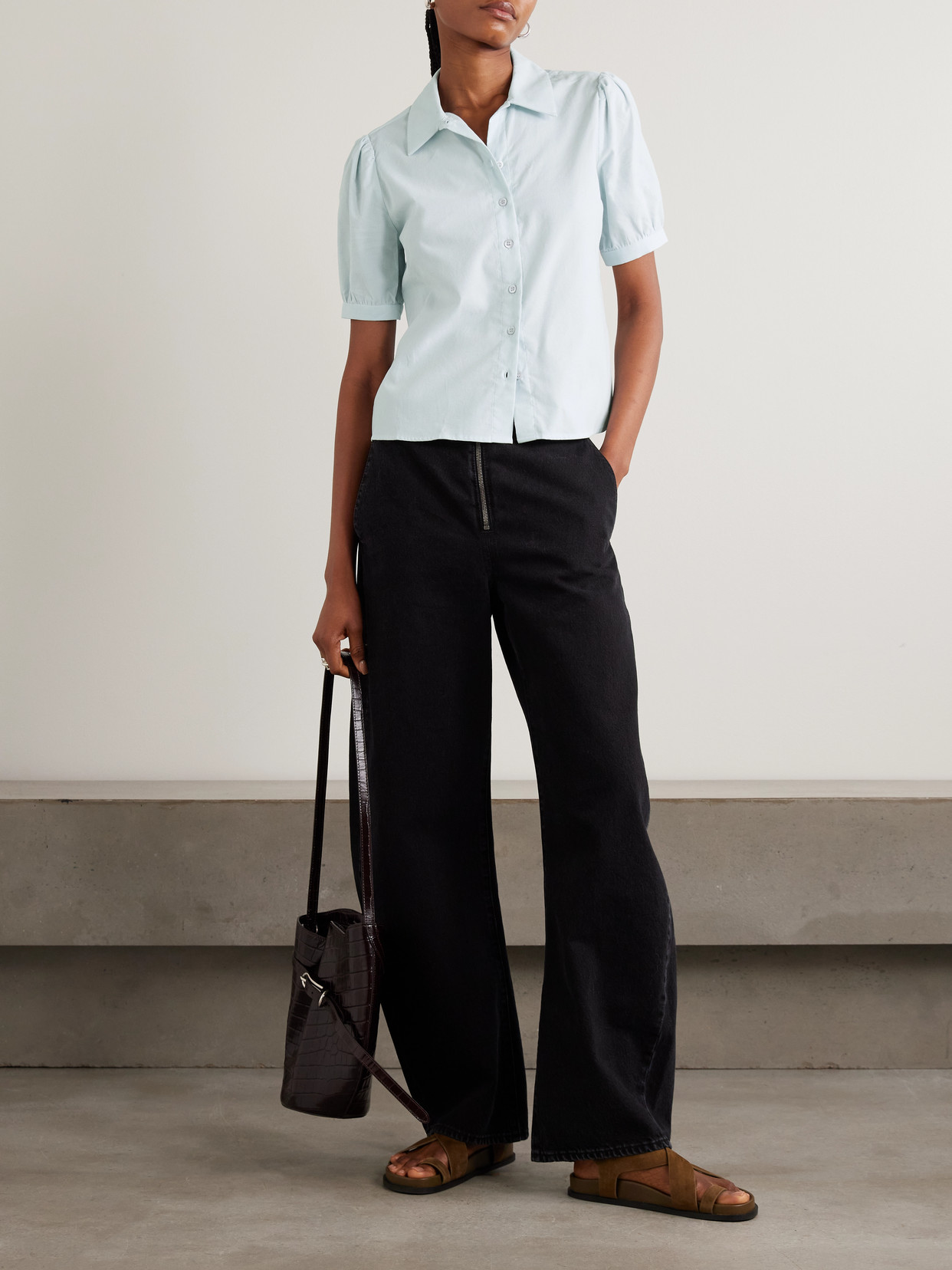 Cotton-Corduroy Blouse