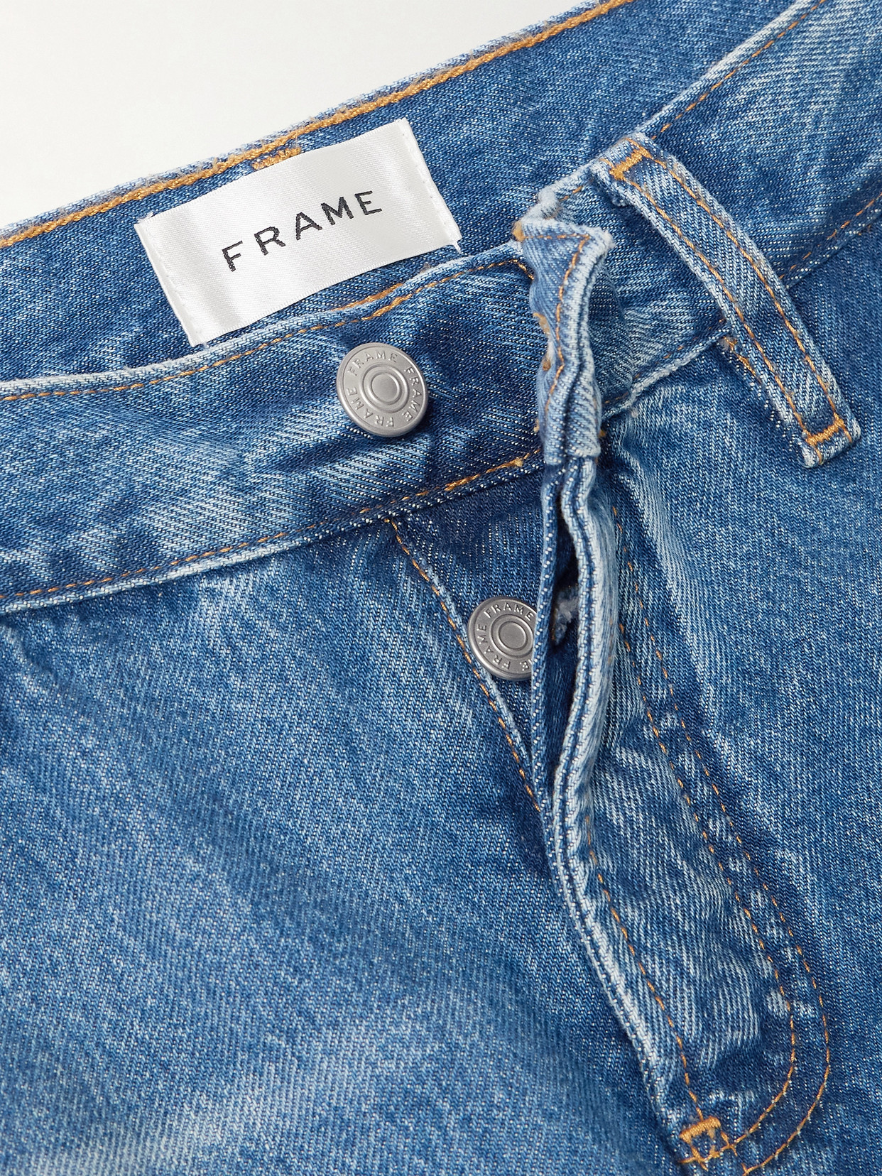 The Drop Mid-Rise Straight-Leg Jeans