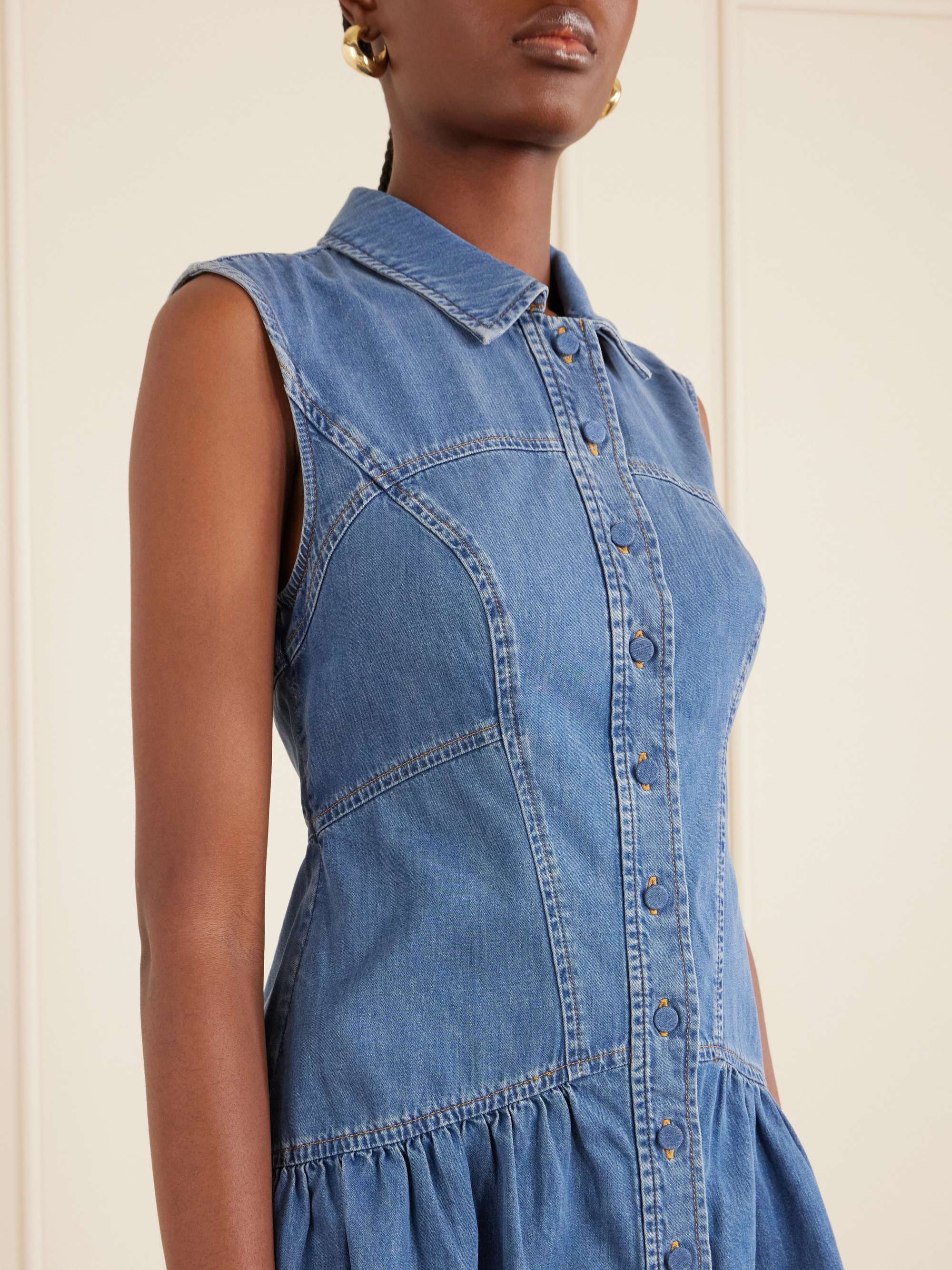 Frame Women's The Denim Day Dress | Deira | M Frame Women's The Denim Day Dress | Deira | M