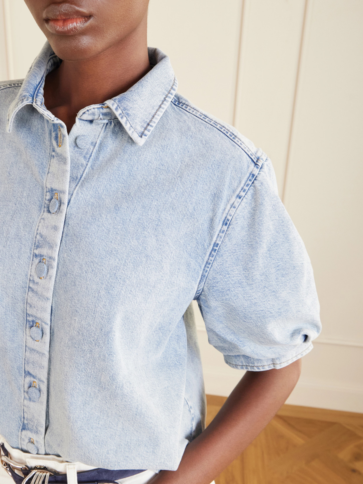 Recycled Denim Shirt