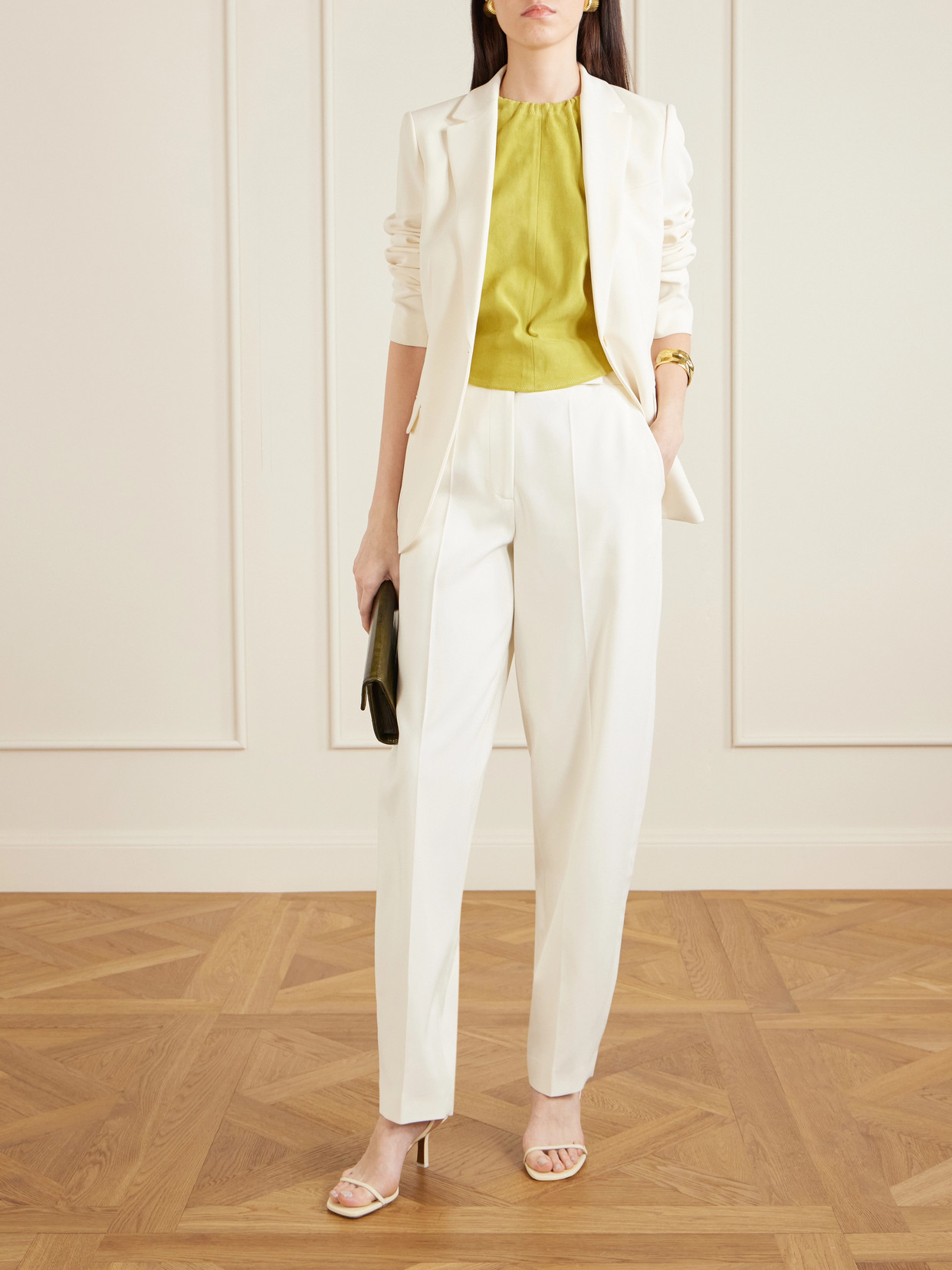 Rosie Suede Halterneck Top