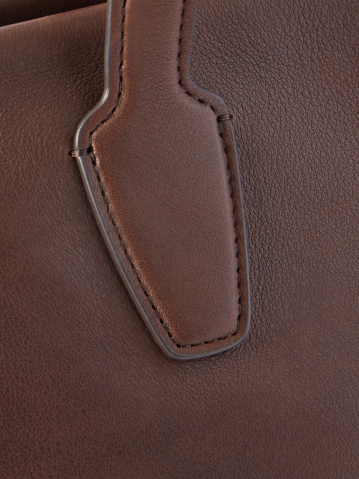 Marcel Textured-Leather Tote Bag