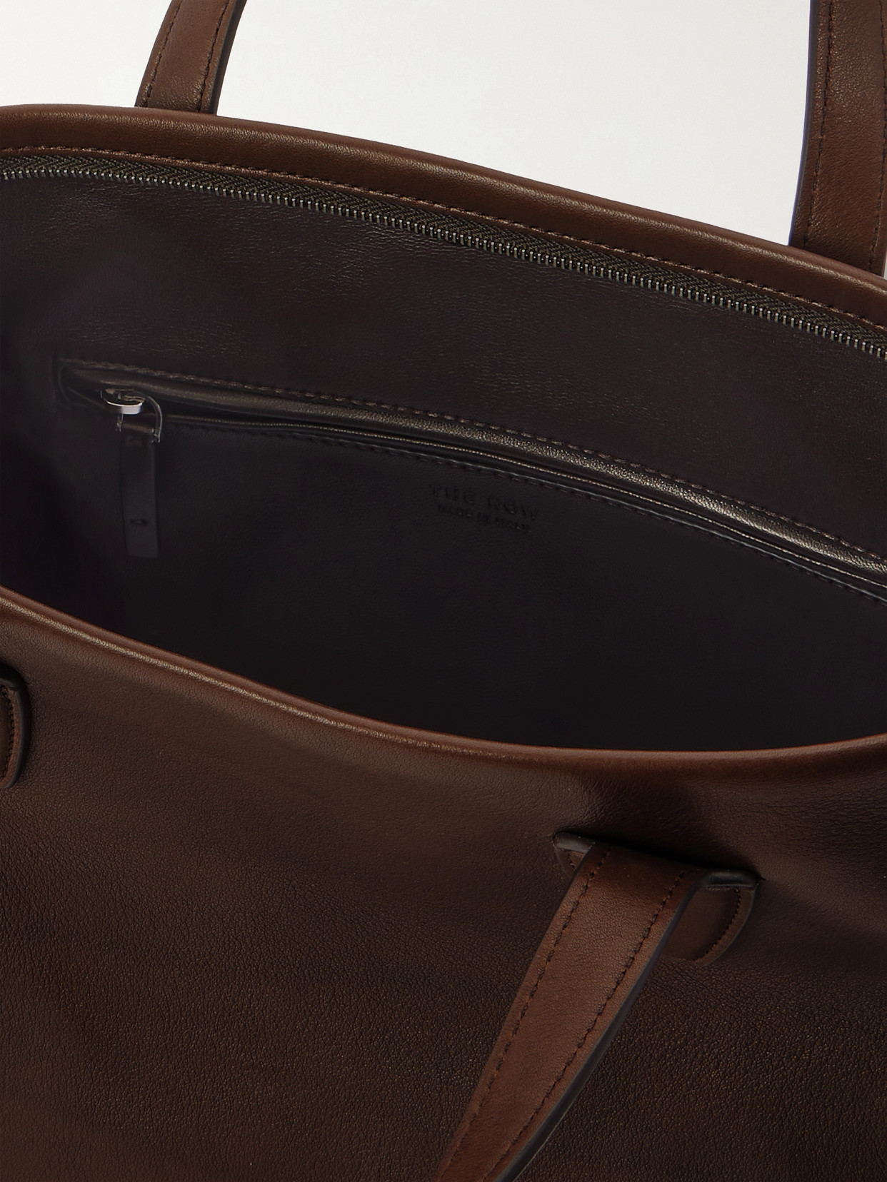 Marcel Textured-Leather Tote Bag