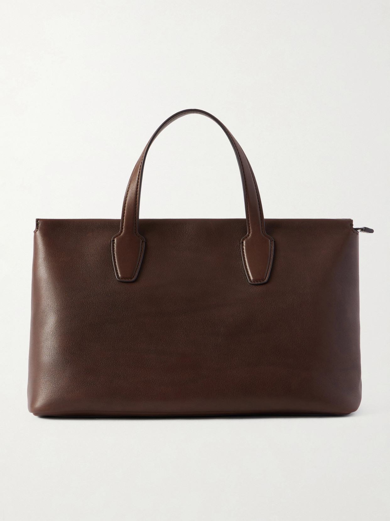 Marcel Textured-Leather Tote Bag