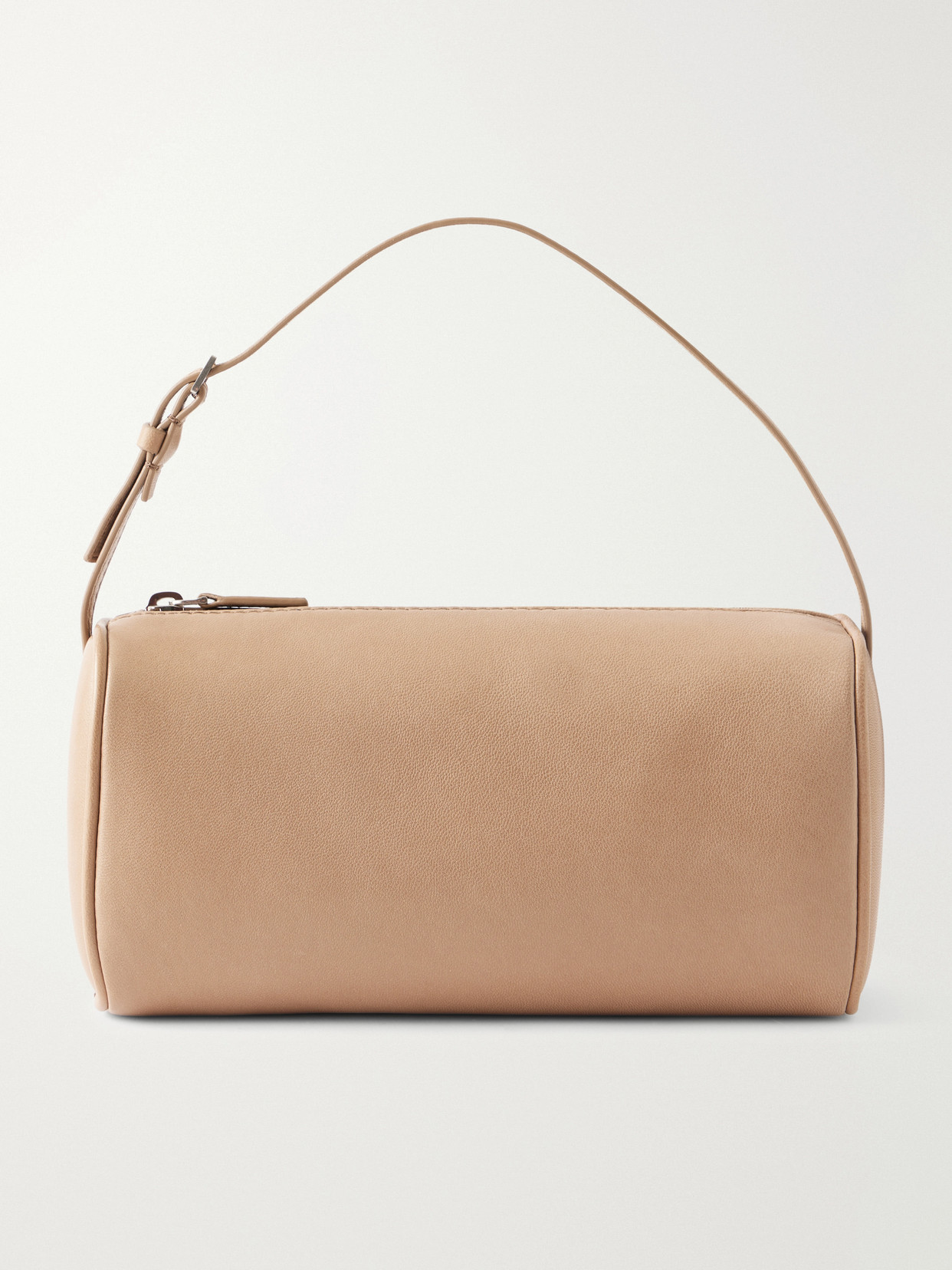 The Row - 90s Small Textured-leather Tote - Brown