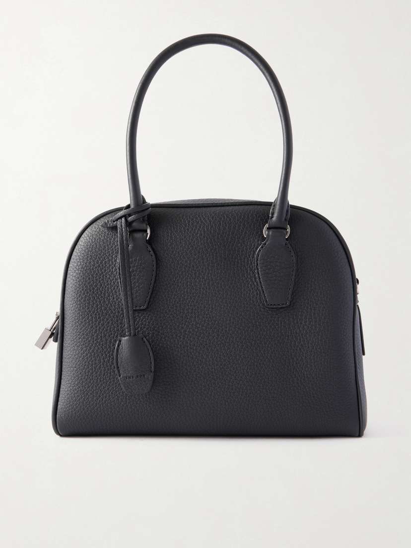 The Row India Textured-leather Tote