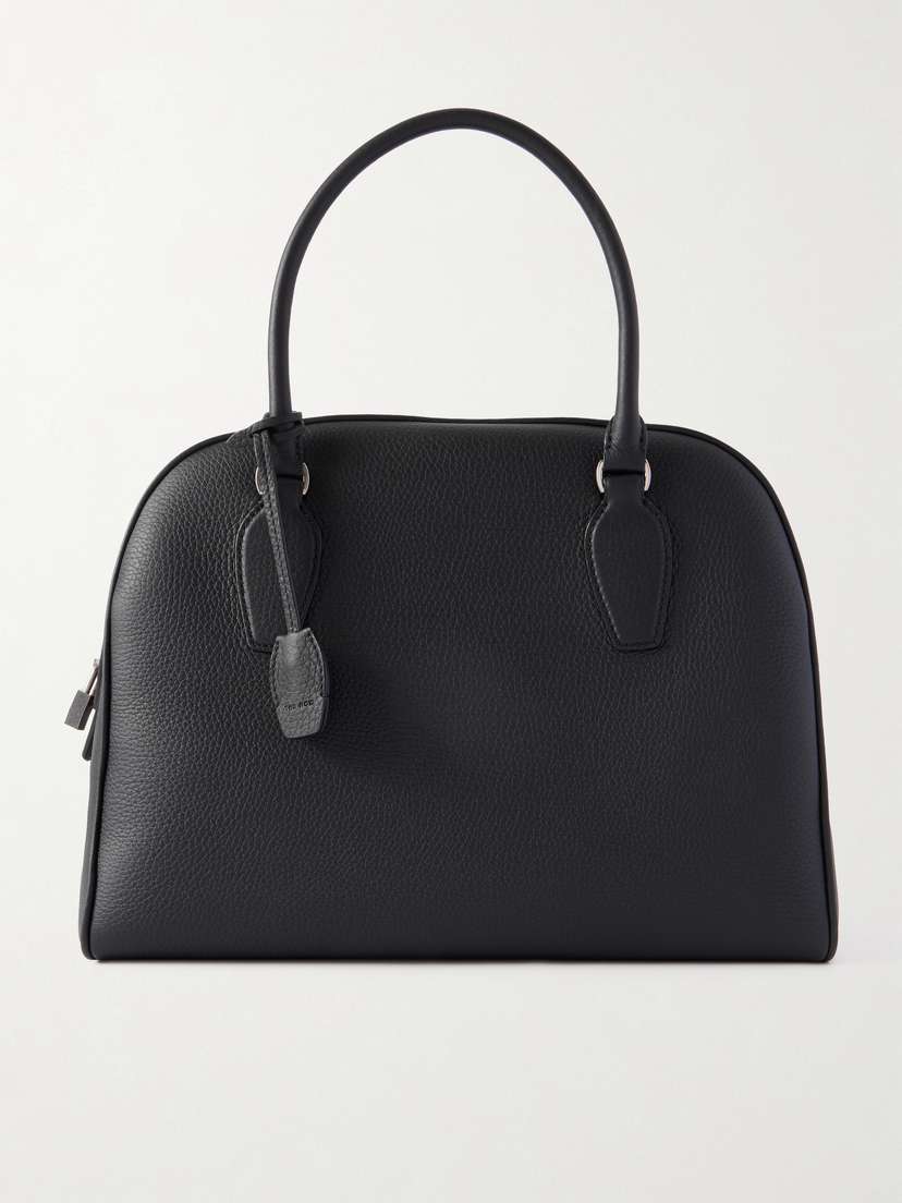The Row India Textured-leather Tote