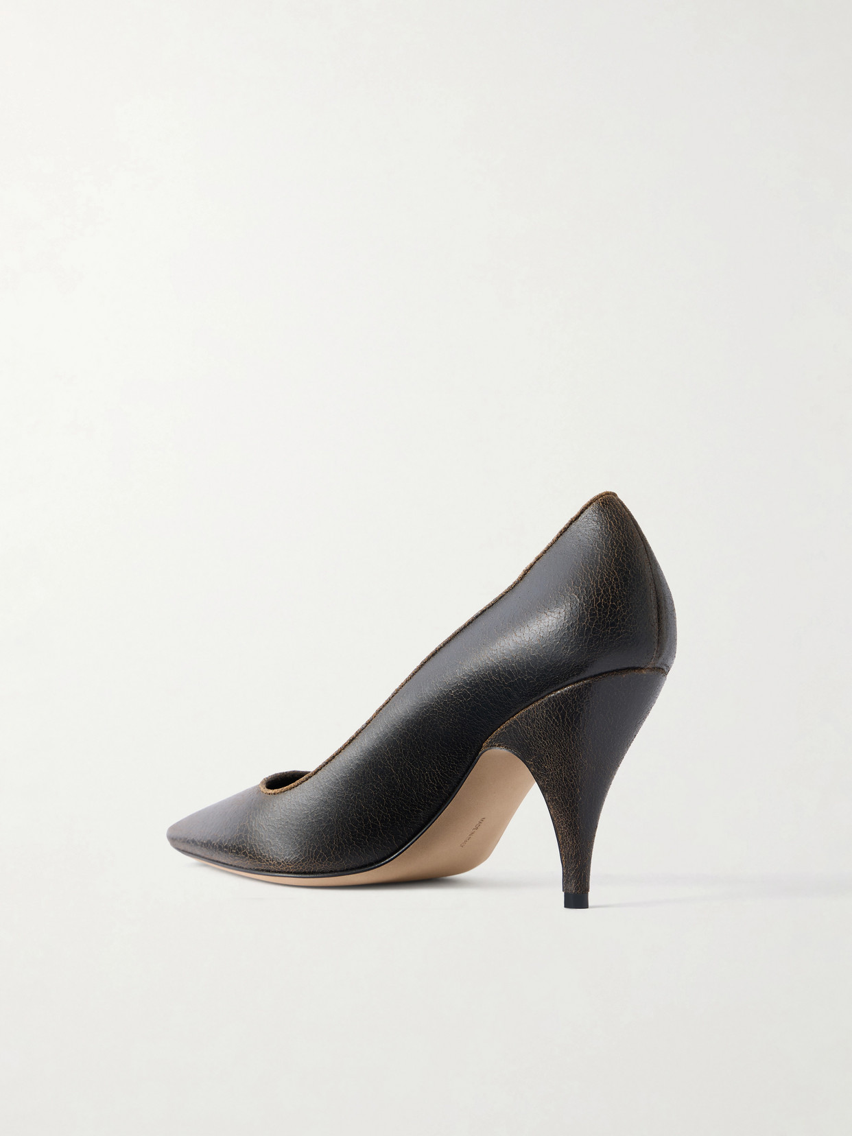 Liisa Waxed Pumps