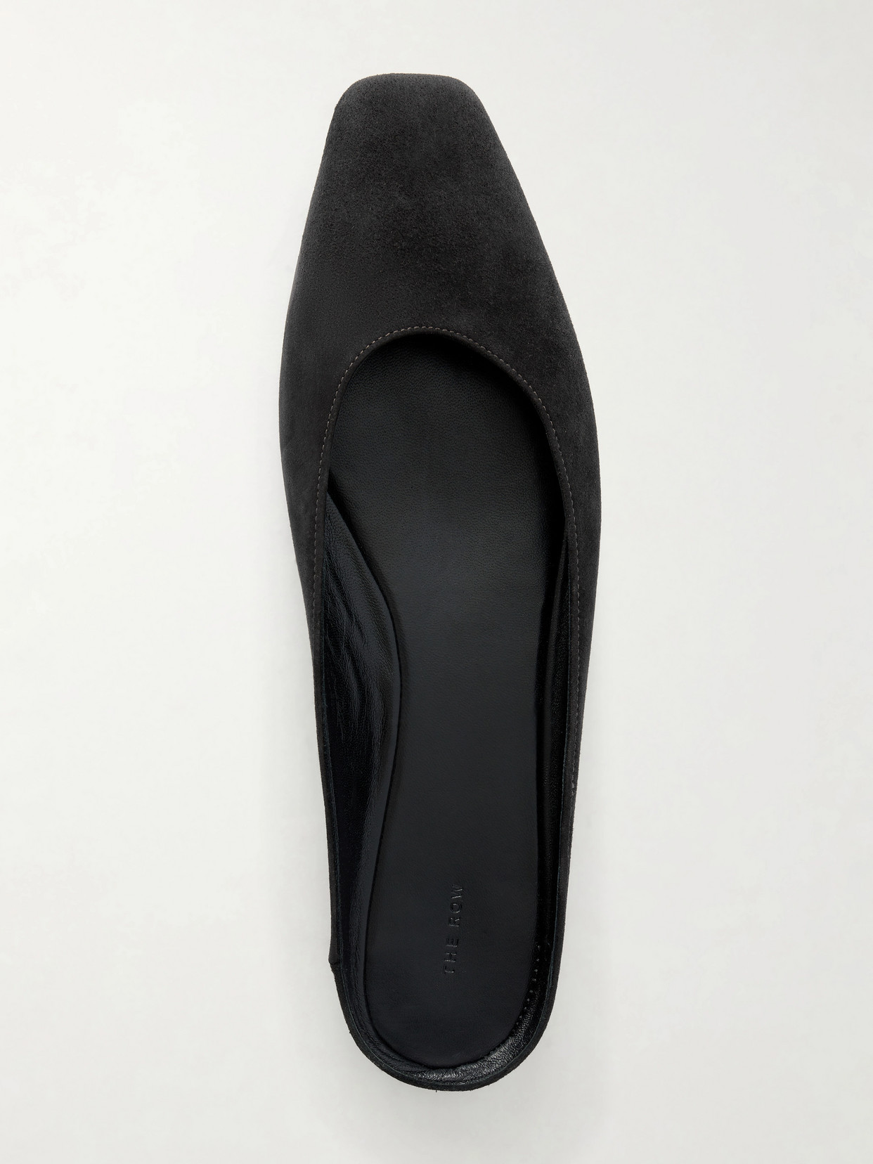 June Suede Point-Toe Mules