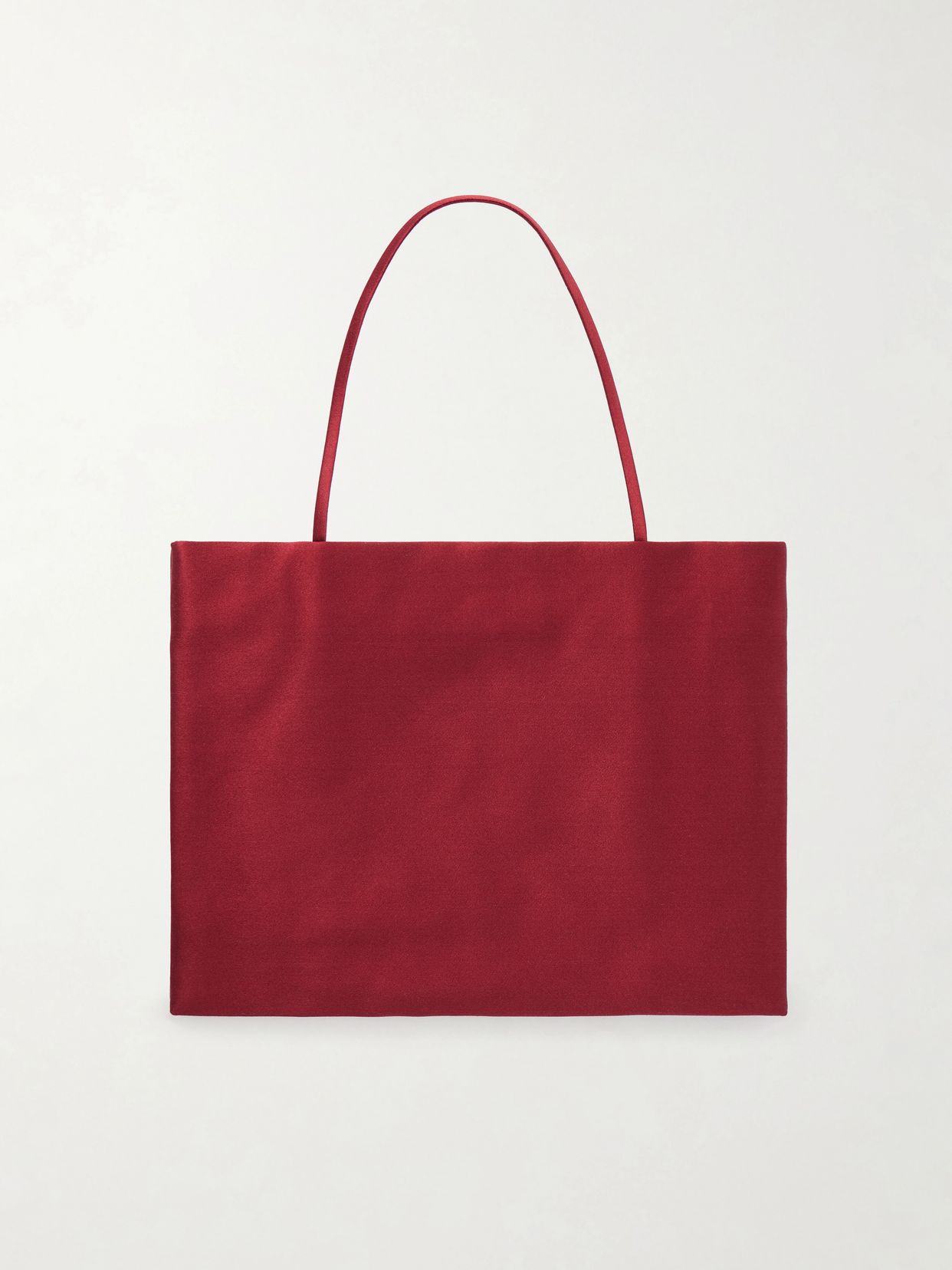 Cecily large silk-satin tote