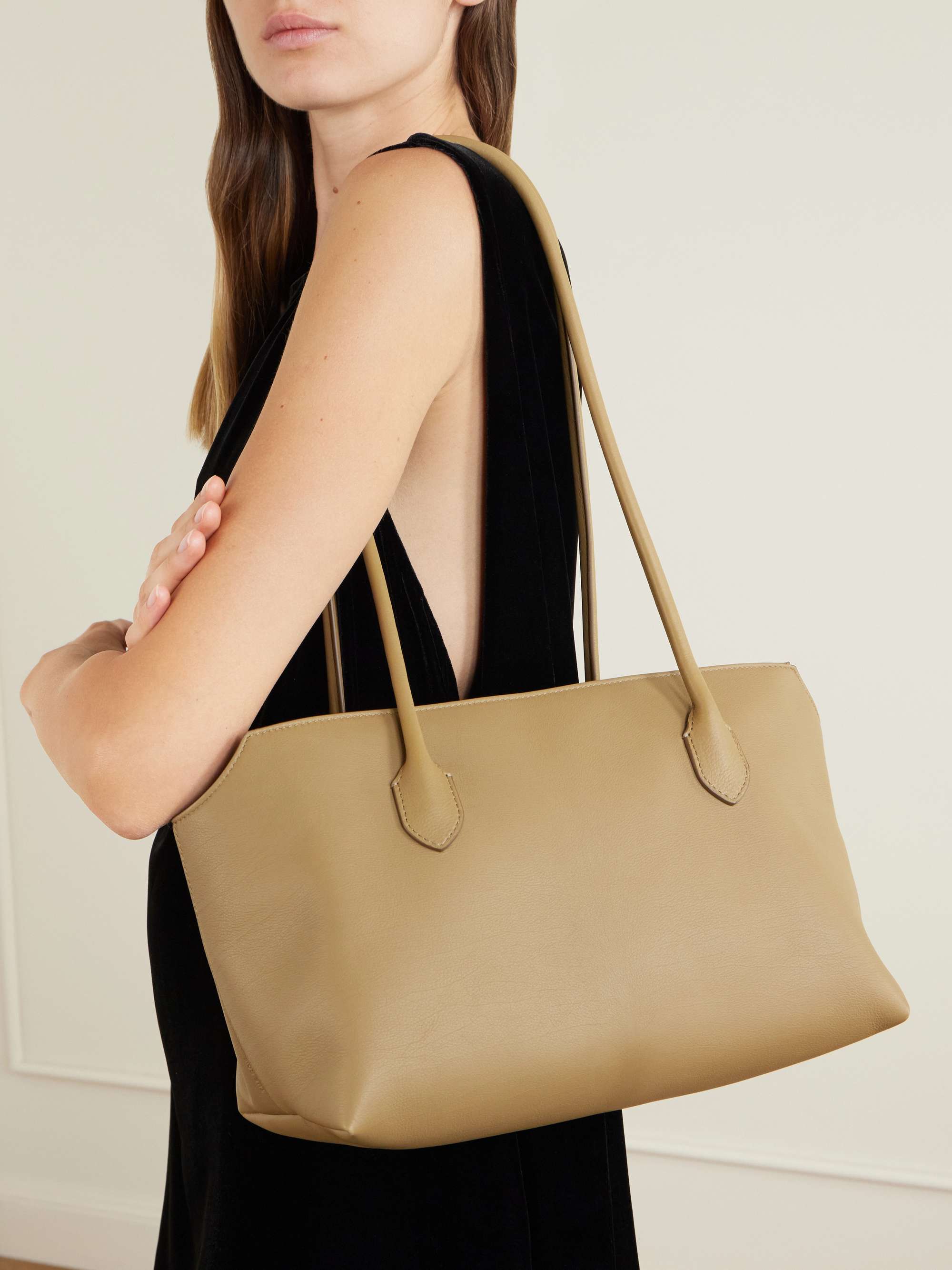 THE ROW Terrasse textured-leather shoulder bag