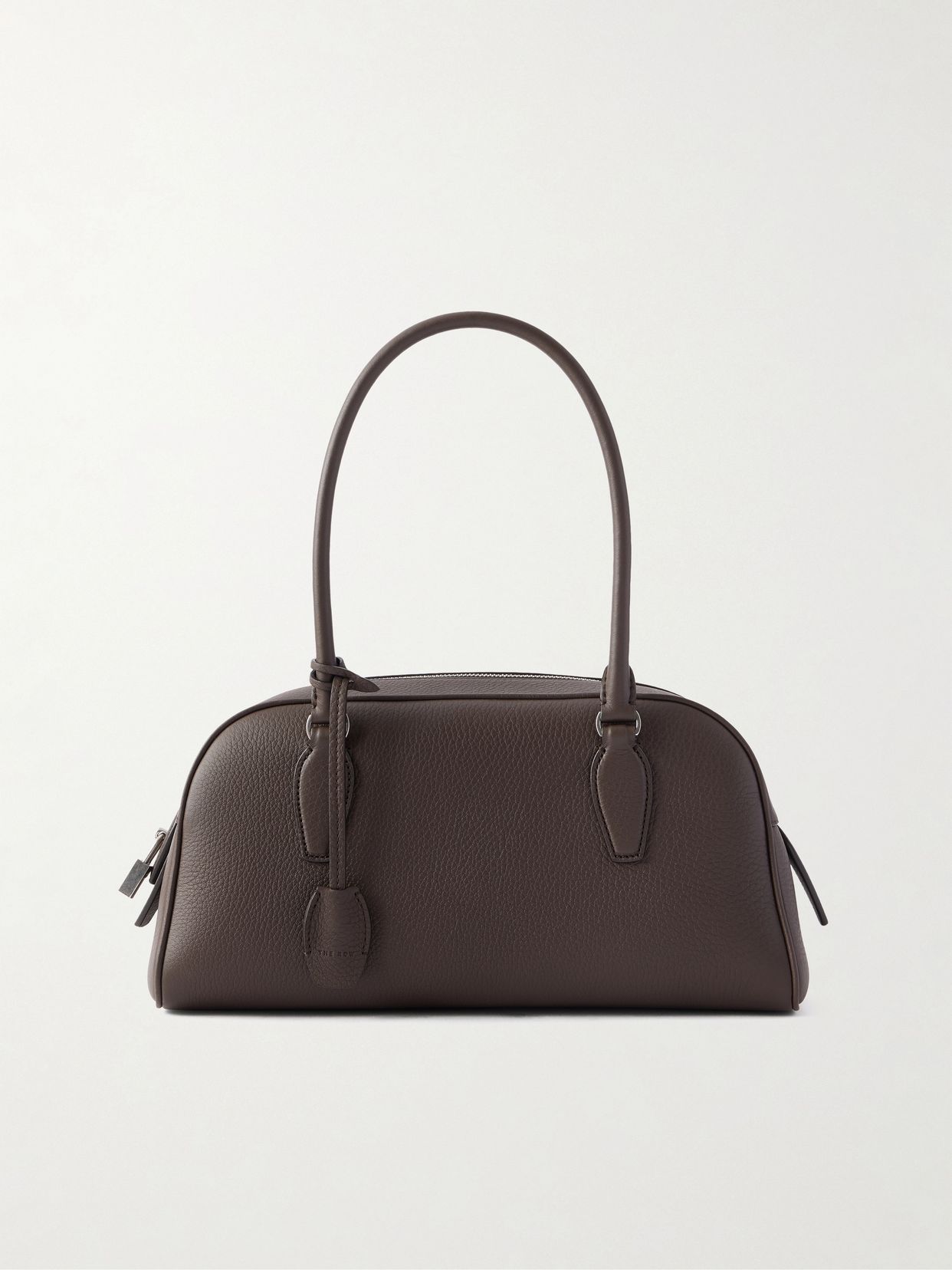 India small full-grain leather tote