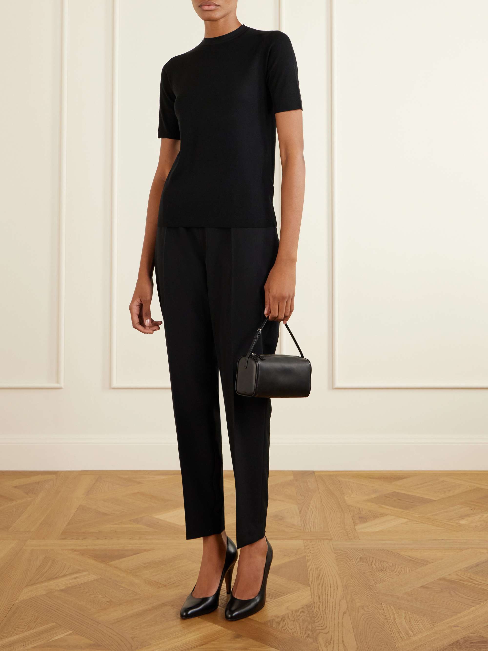 THE ROW 90s small leather tote