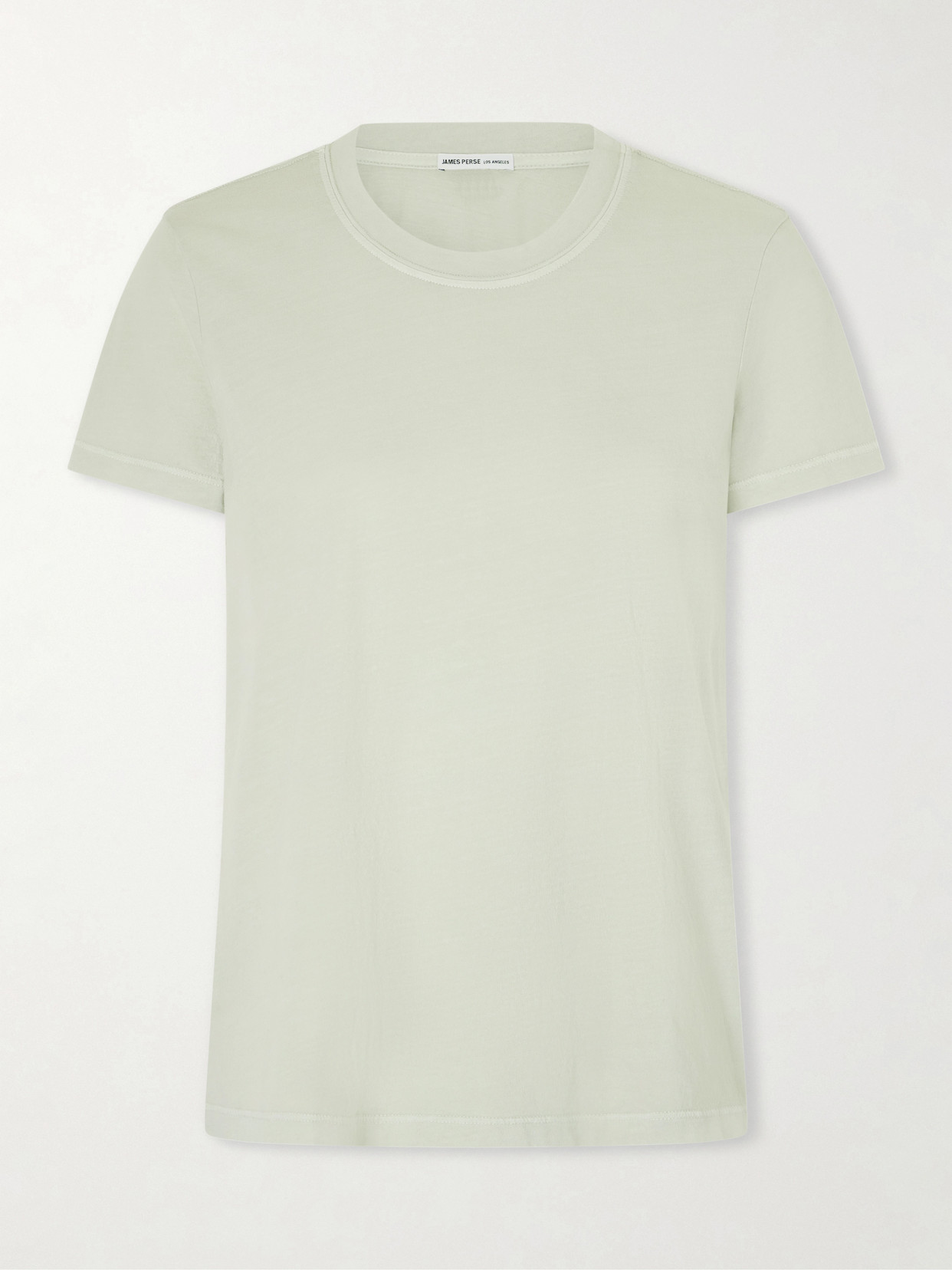 James Perse Vintage Boy Cotton-jersey T-shirt In Gray