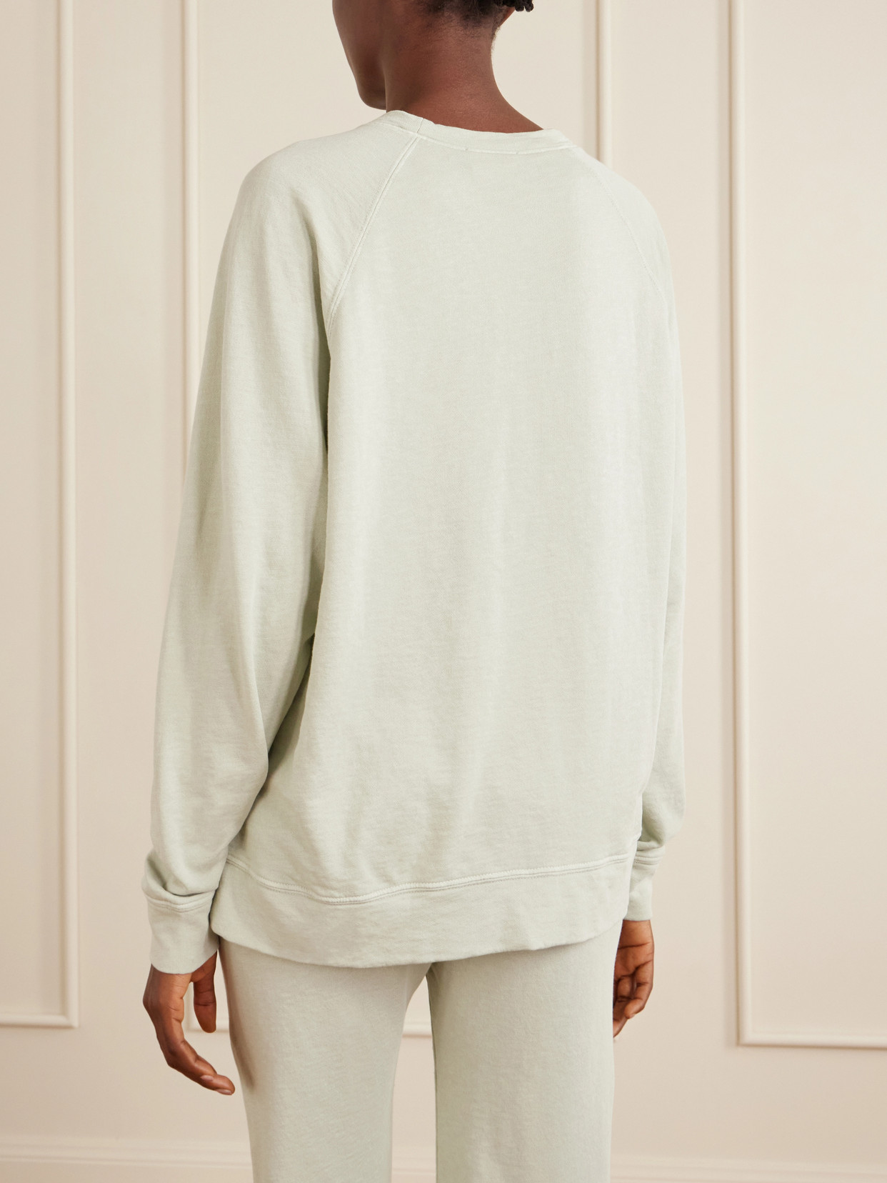 Supima Cotton-Terry Sweatshirt