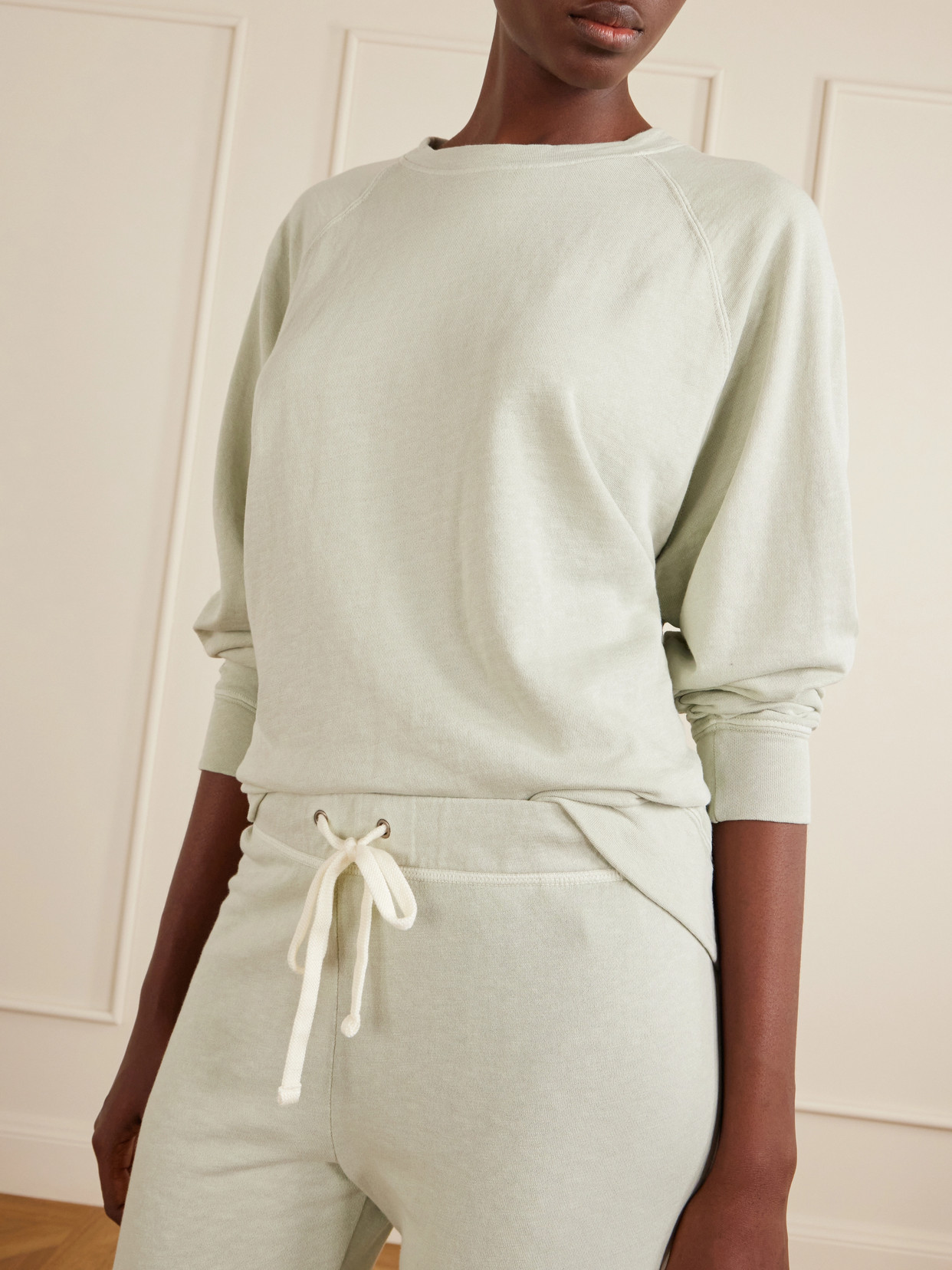 Supima Cotton-Terry Sweatshirt