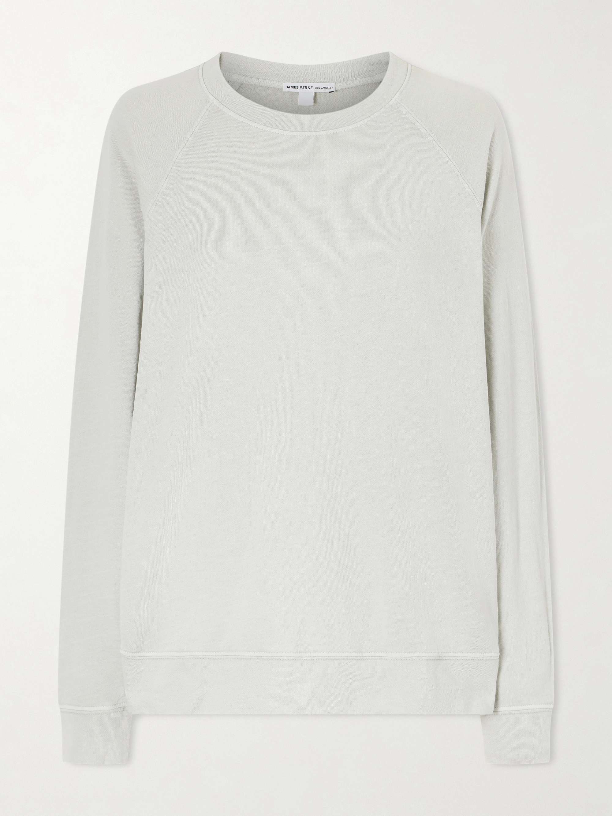 JAMES PERSE Supima cotton-terry sweatshirt