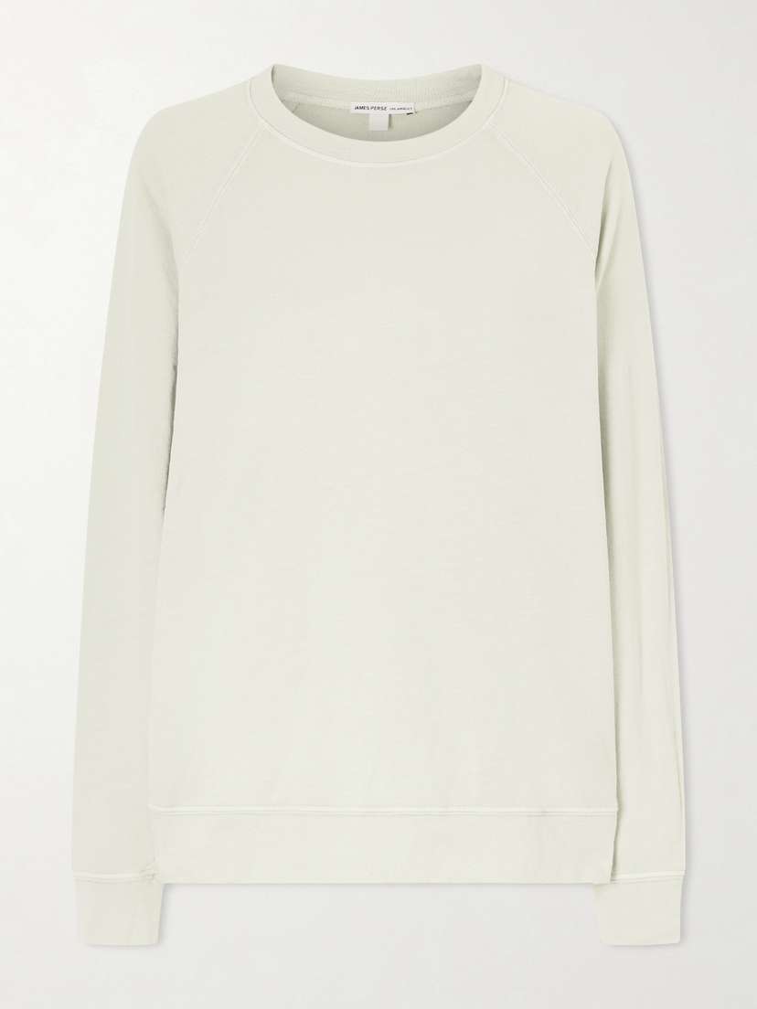 James Perse Supima Cotton-terry Sweatshirt