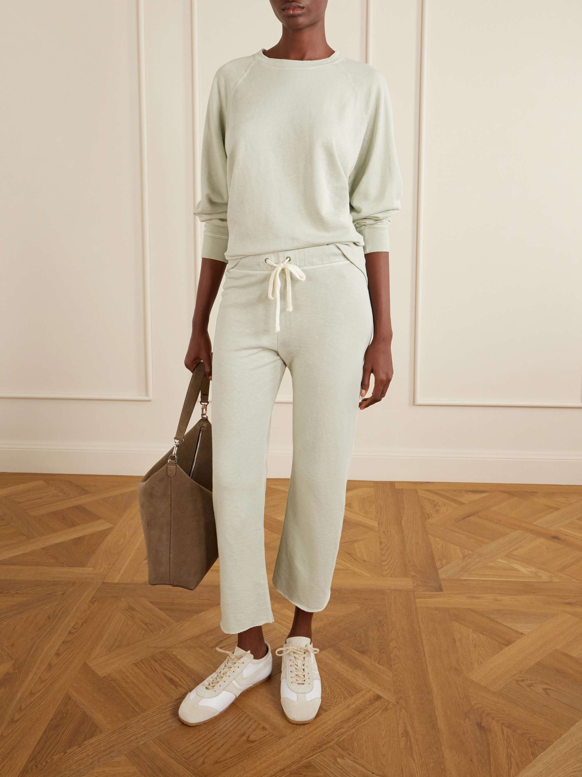 JAMES PERSE Supima cotton-terry sweatshirt